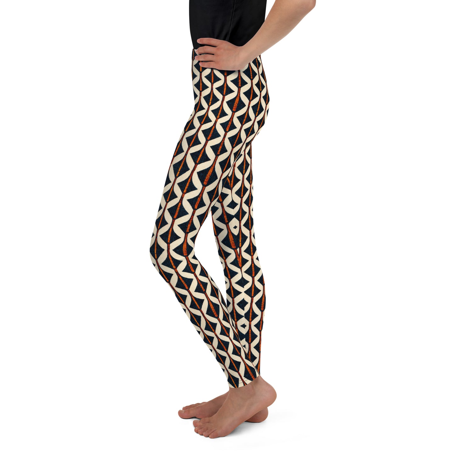 Tribal Tones In Harmony Junior Girl’s Leggings