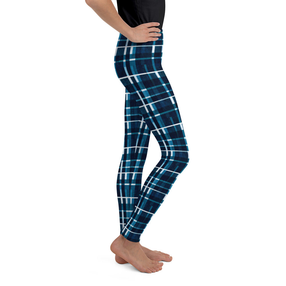 Royal Blue Scottish Heritage Junior Girl’s Leggings