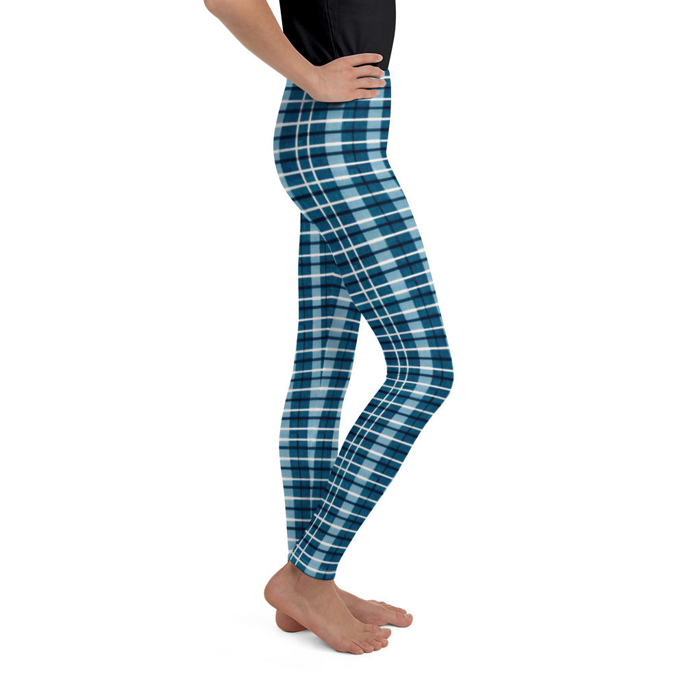 Scotsman’s Skyward Plaid Junior Girl’s Leggings
