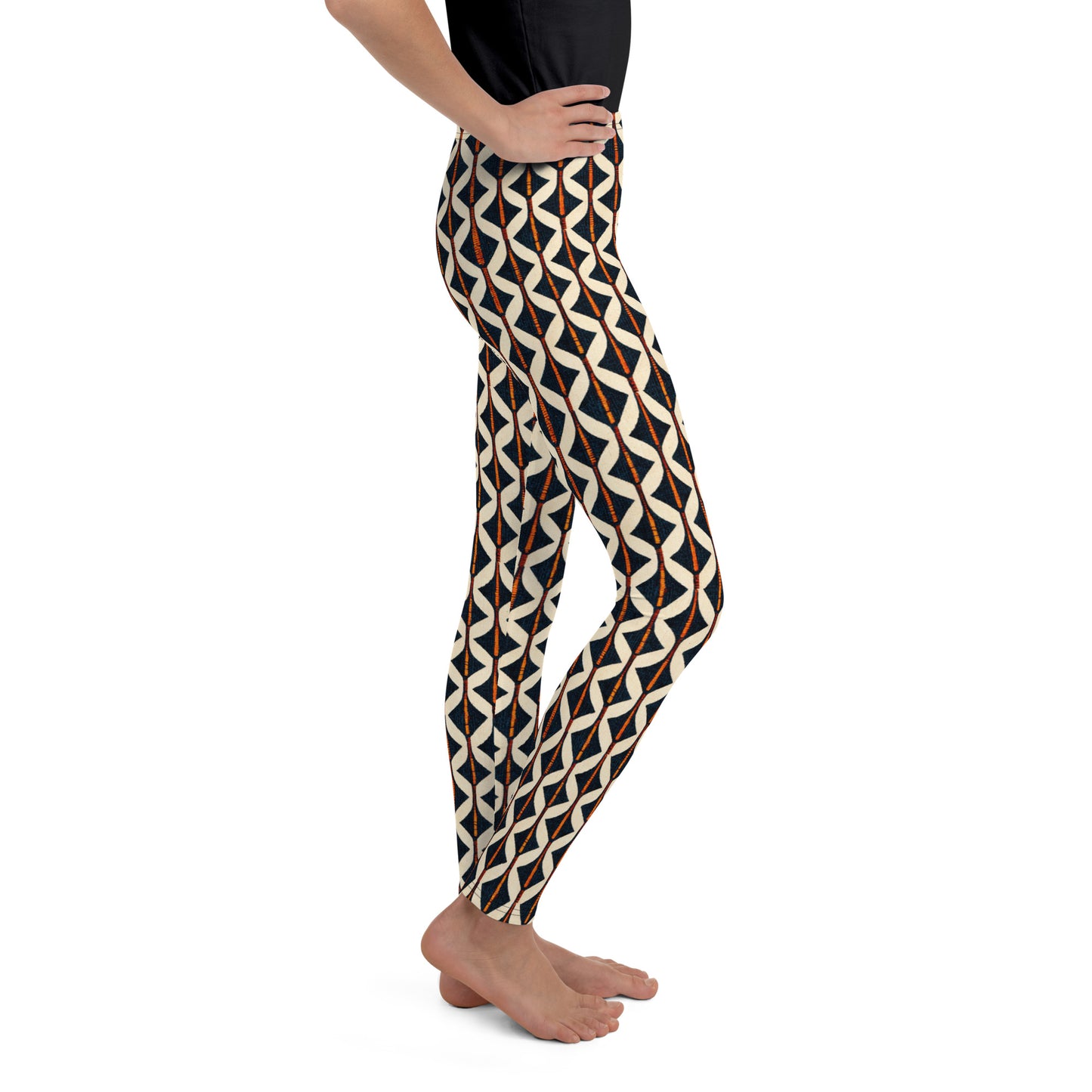 Tribal Tones In Harmony Junior Girl’s Leggings