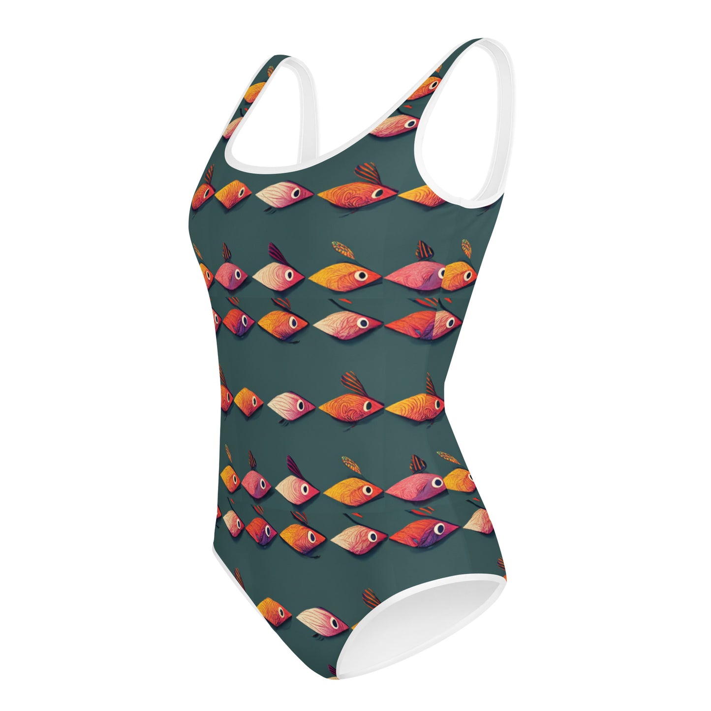 Brilliant Fish Brigade Juniors Swimsuit