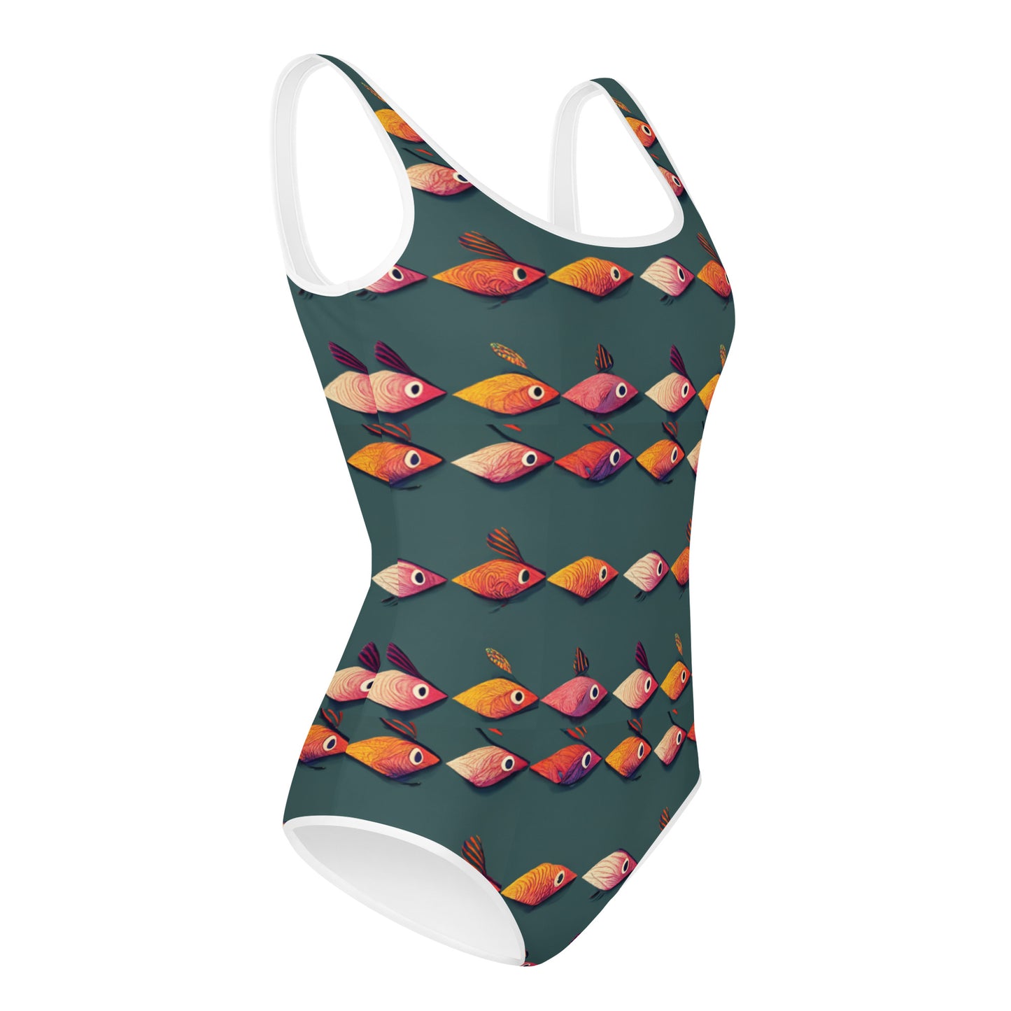 Brilliant Fish Brigade Juniors Swimsuit