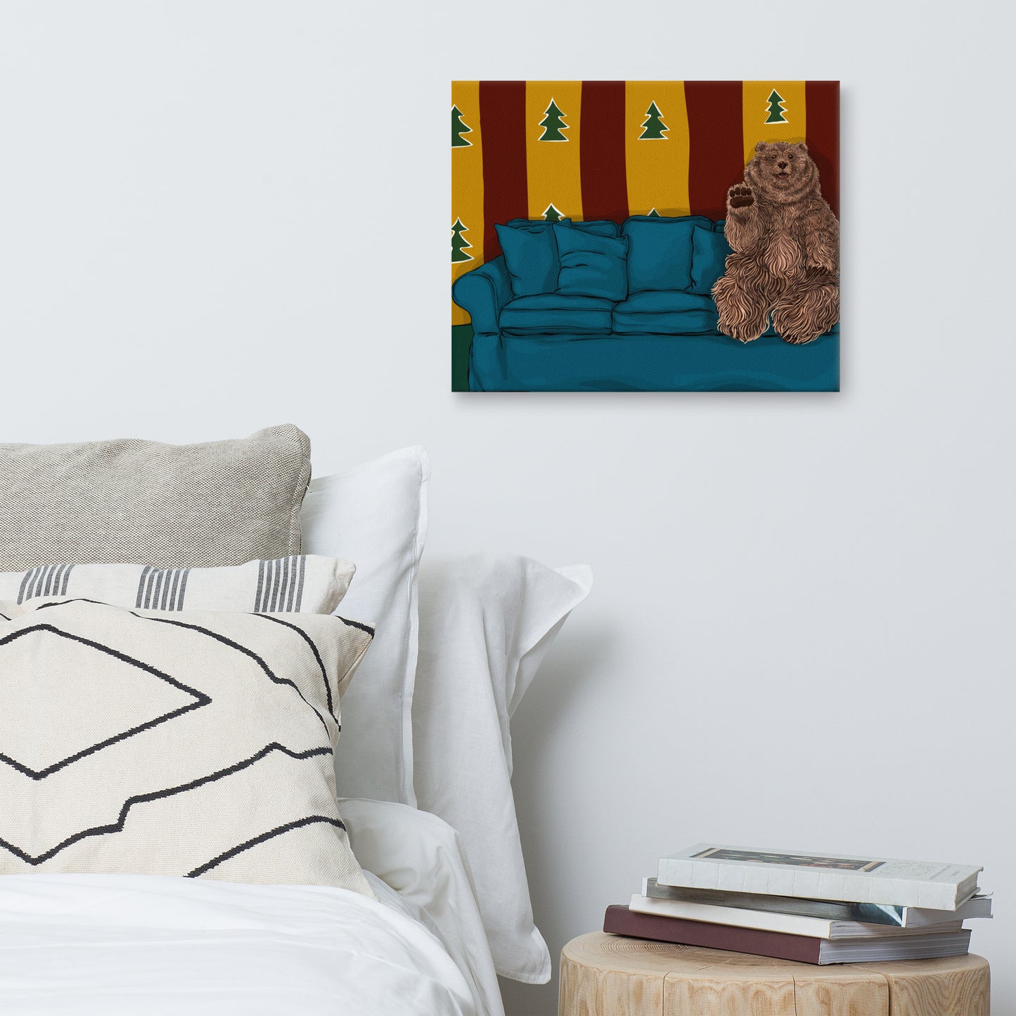 Mountain Bear Canvas