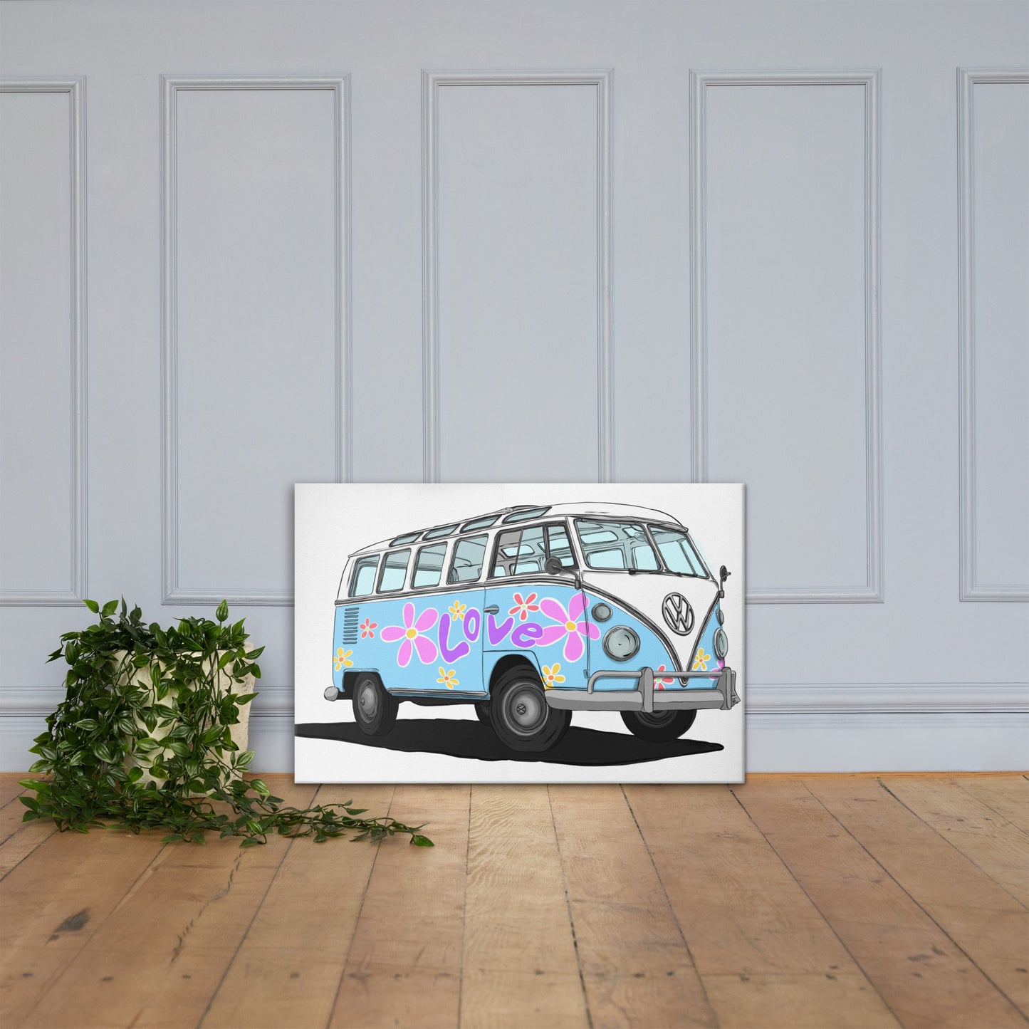 VW Love Canvas