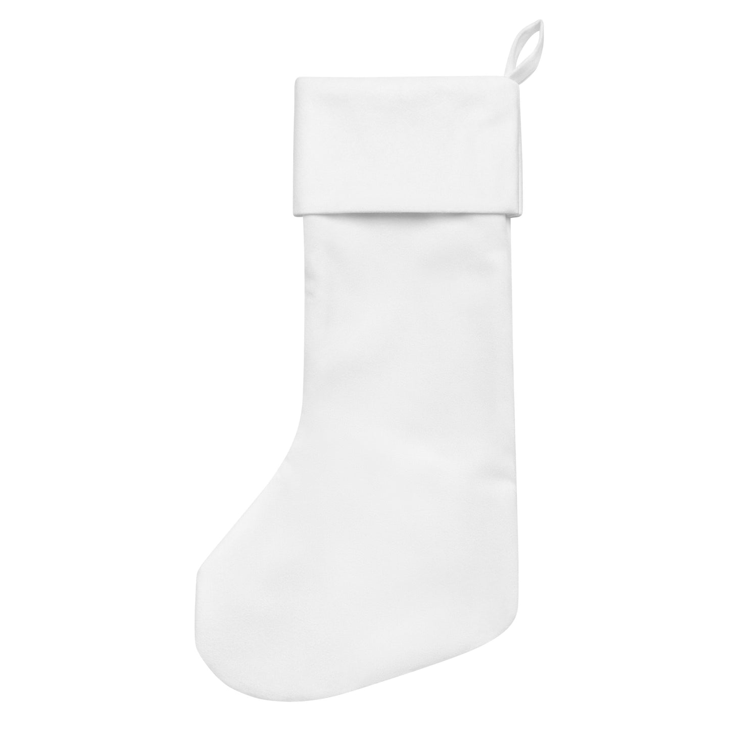 Boughs of Stillness Christmas stocking