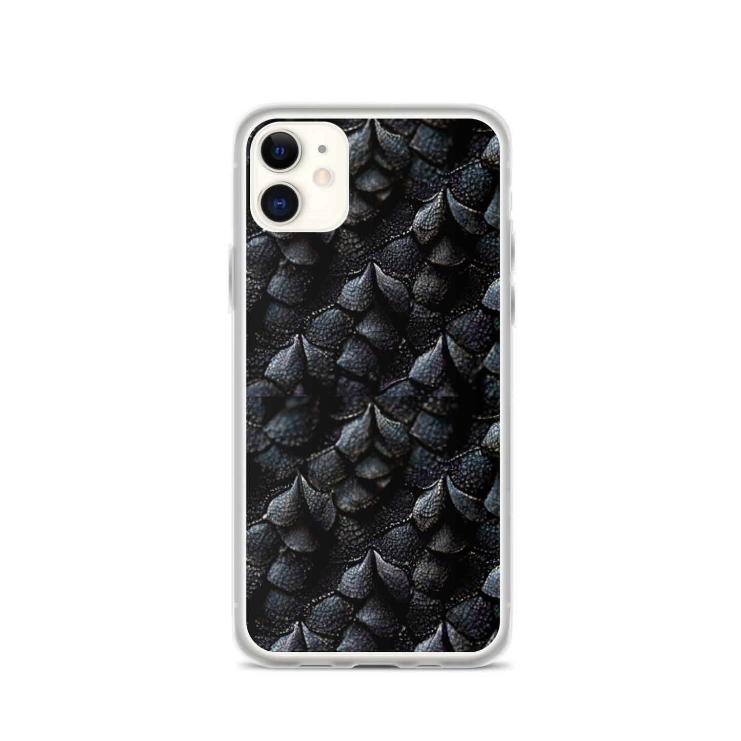 Onyxxor, the Cliff Sentinel Dragon on Clear Case for iPhone®