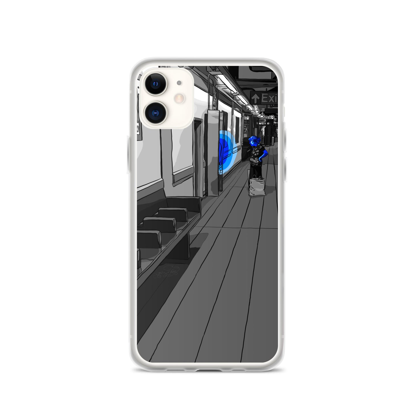 Columbus Circle Subway NYC Clear Case for iPhone®