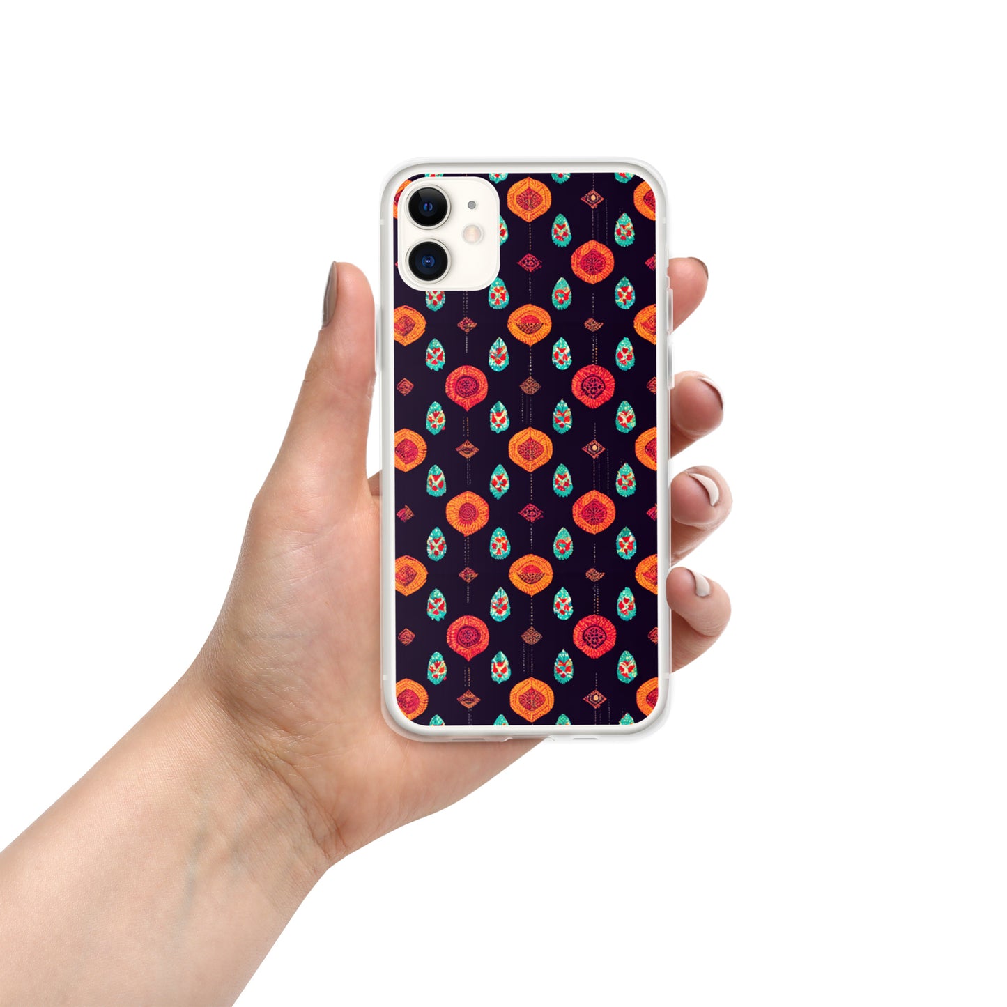 Free Spirited Flora Clear Case for iPhone®