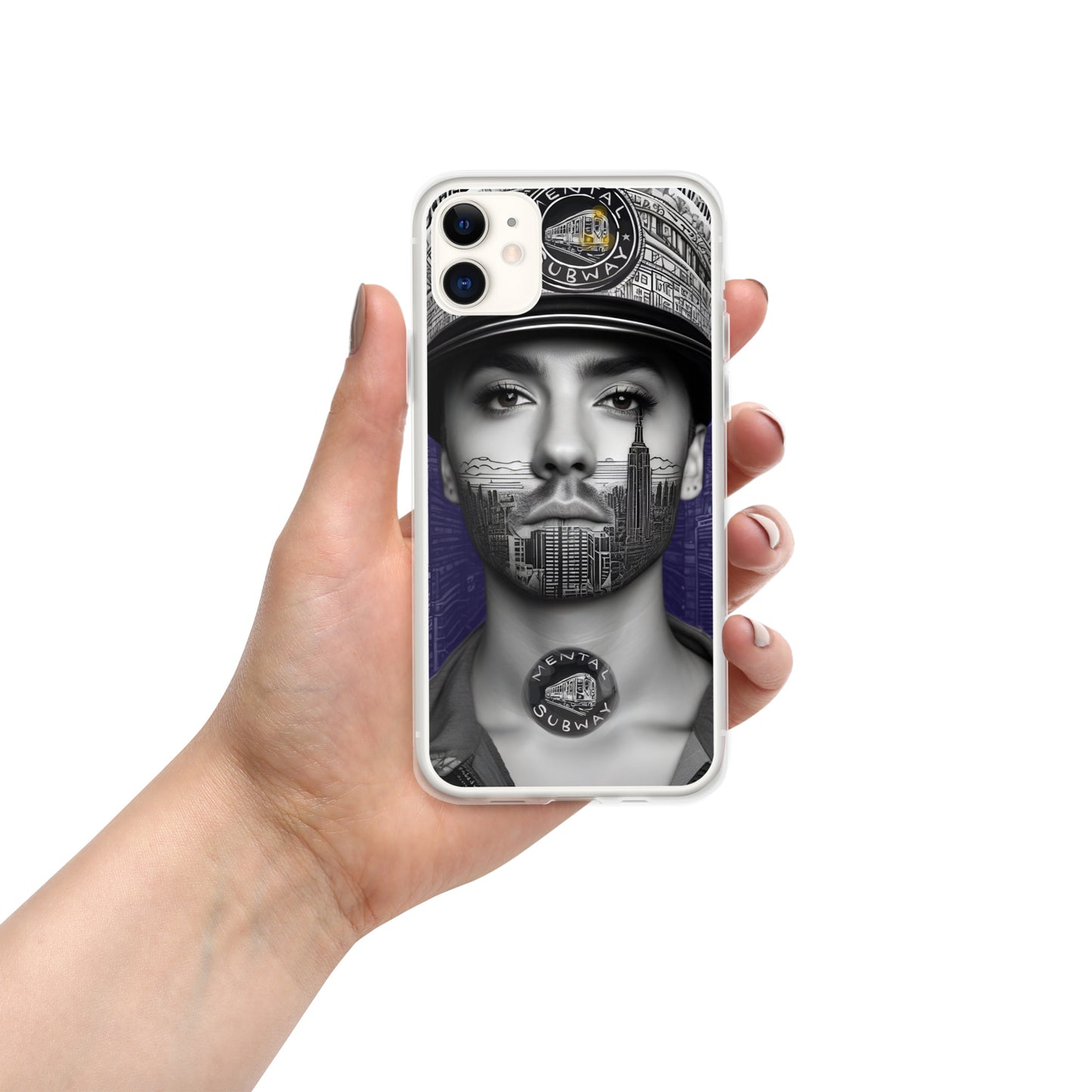 Mental Subway Police Clear Case for iPhone®