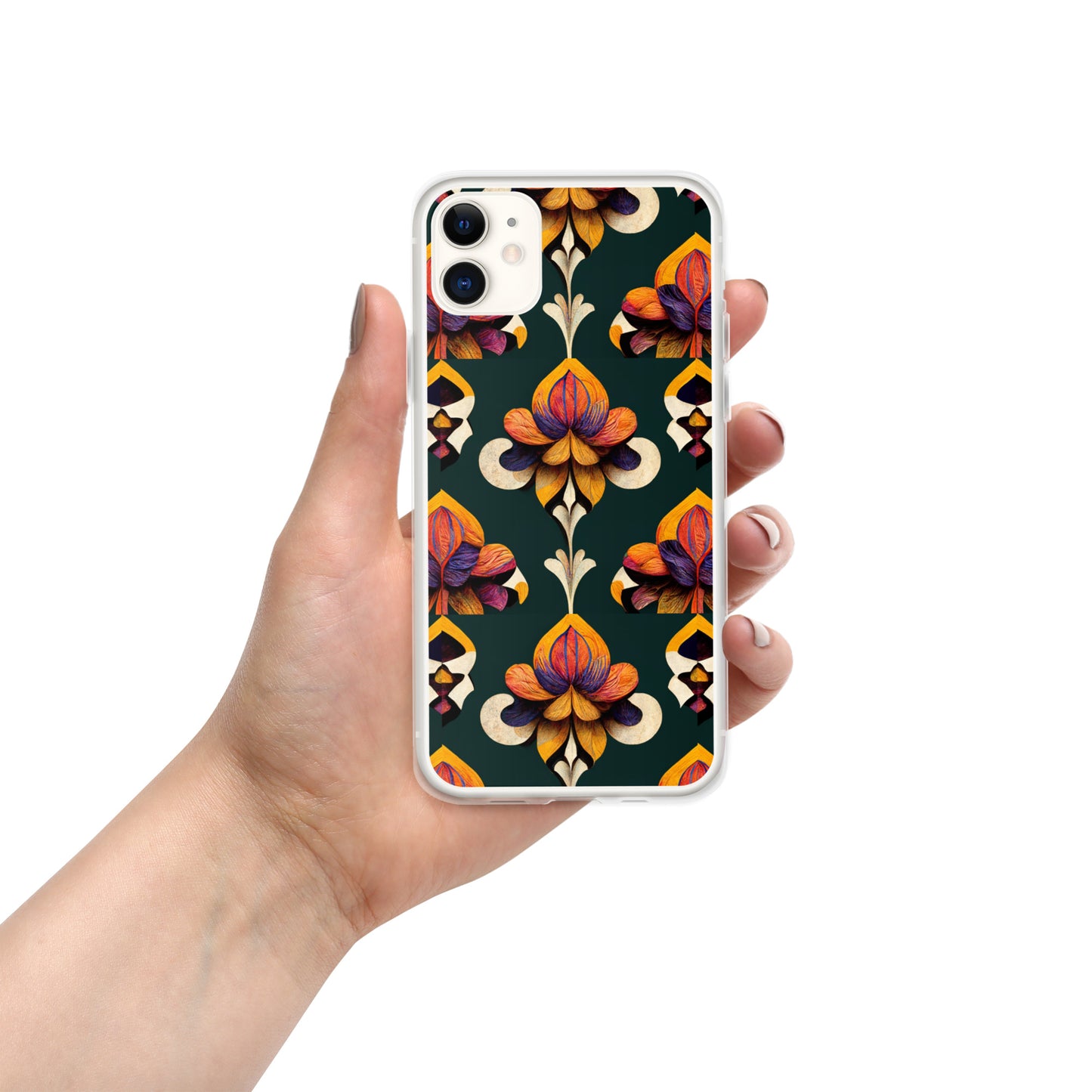 Taza’s Radiant Petals Clear Case for iPhone®