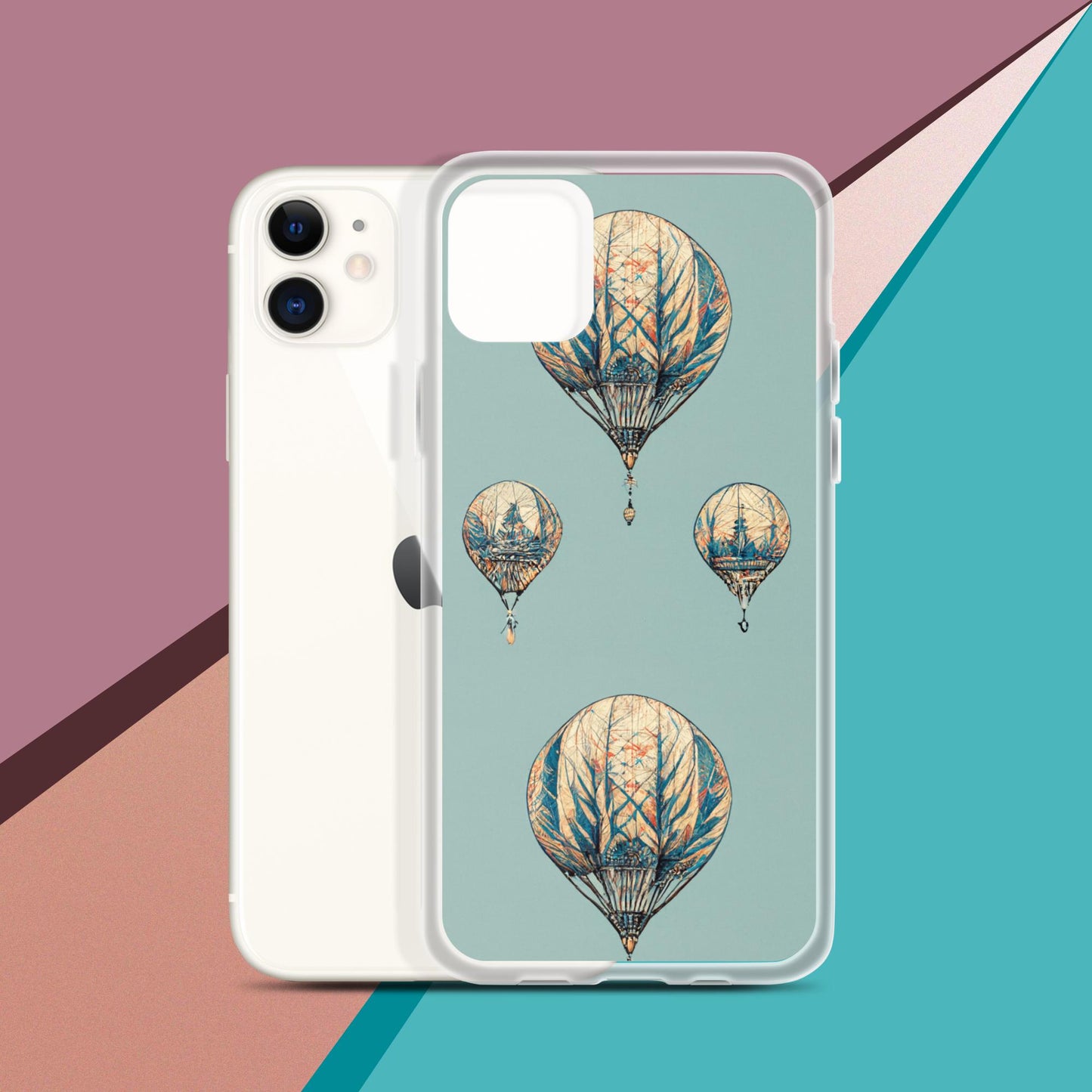 Dreamy Ascent Clear Case for iPhone®