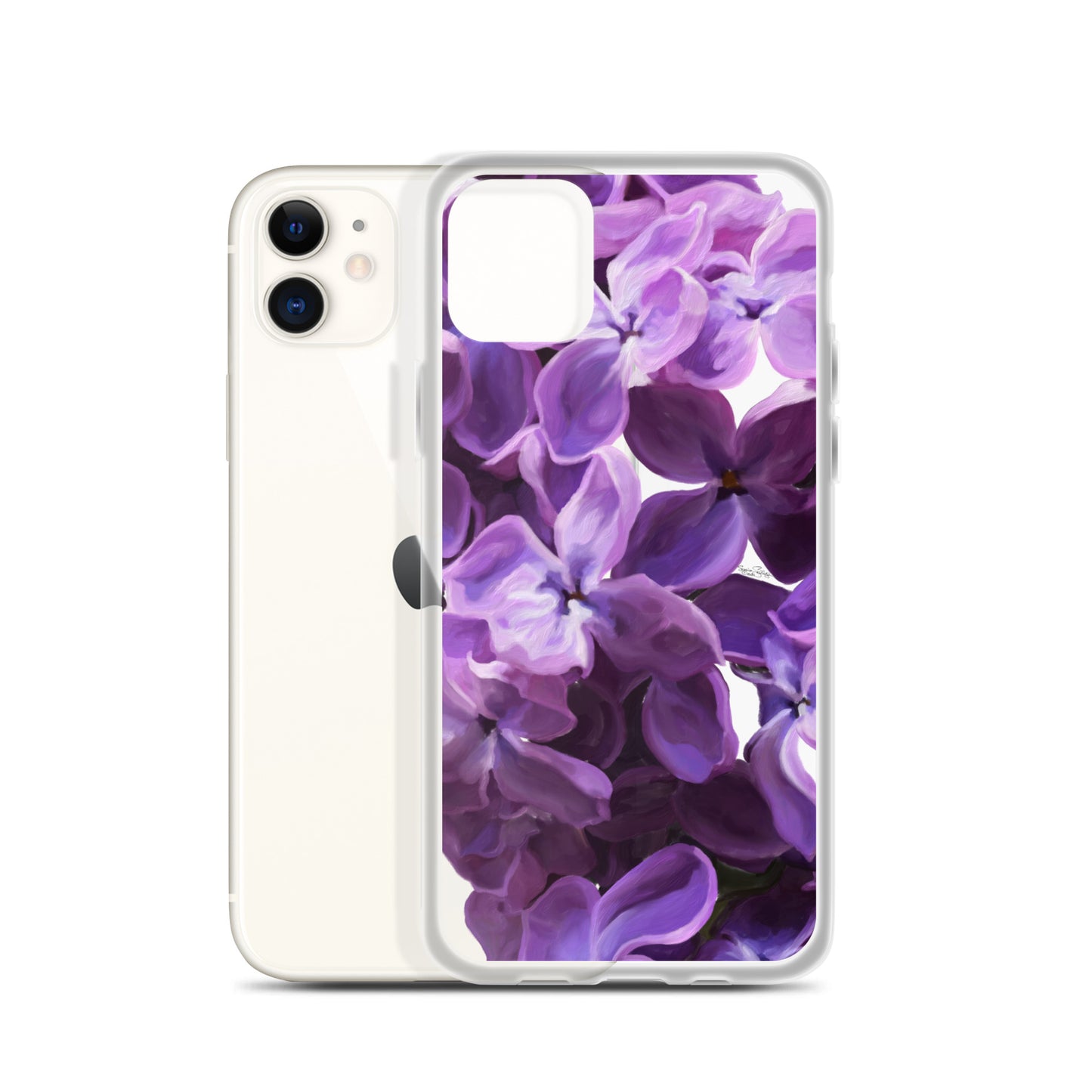 Jimmy’s Lilac on Clear Case for iPhone®