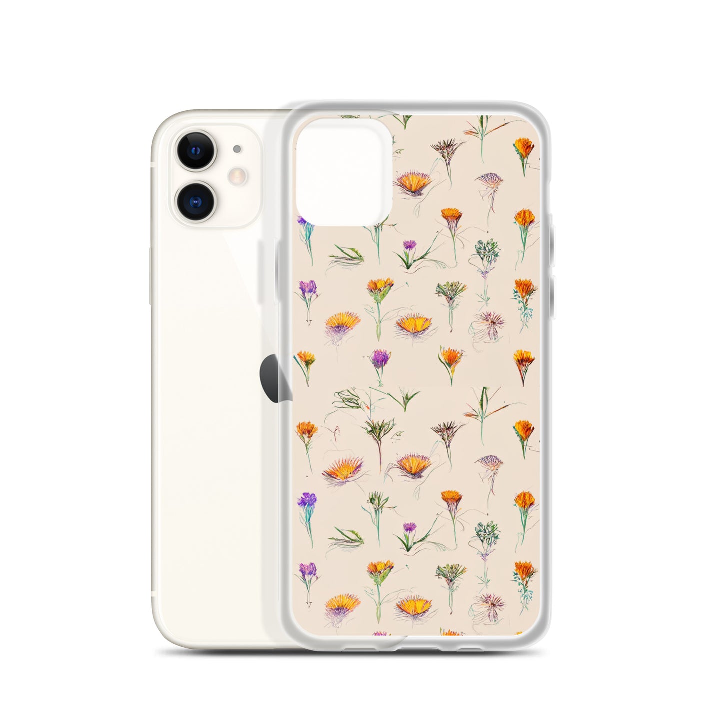 Nature’s Sketchbook Clear Case for iPhone®