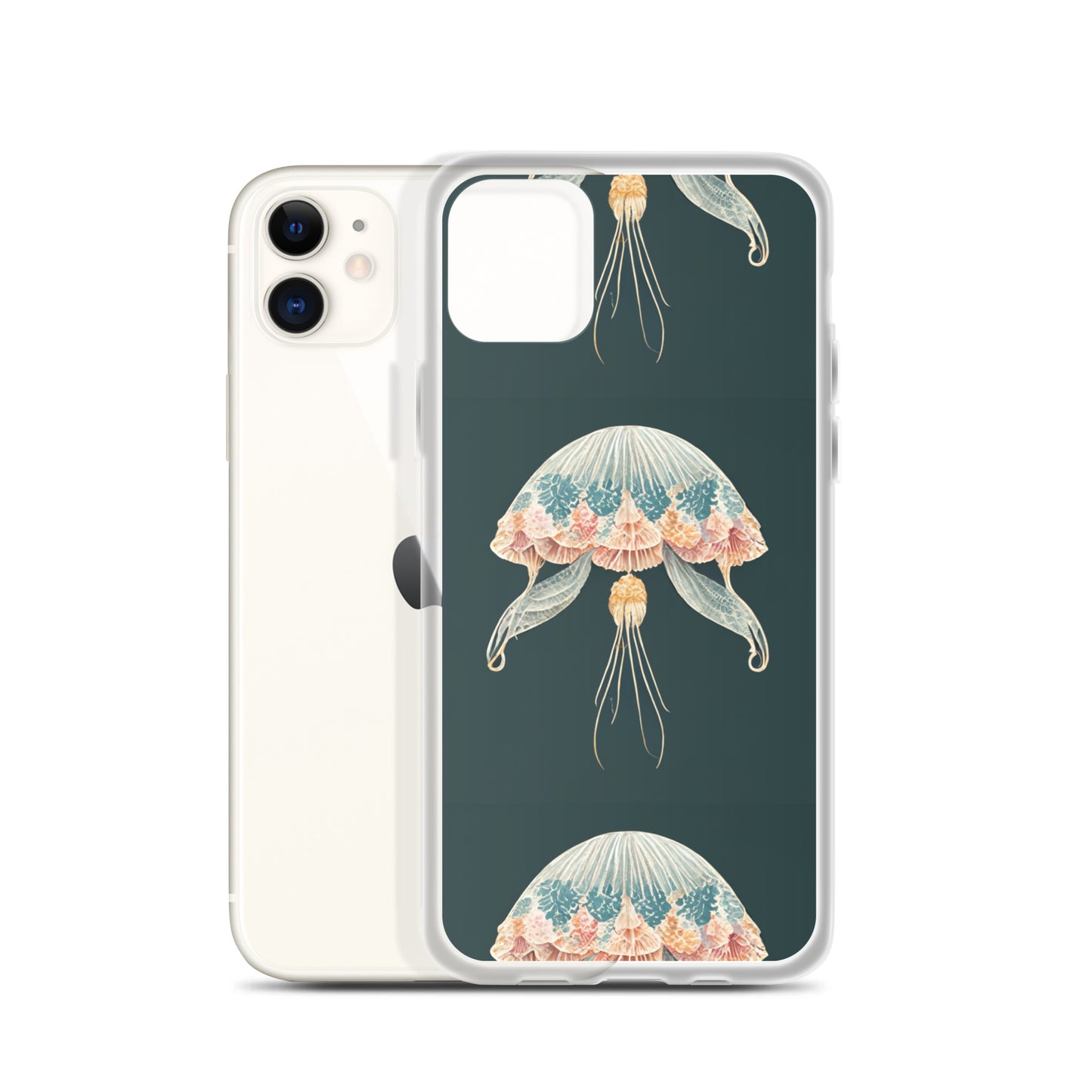 Aquatic Elegance Clear Case for iPhone®