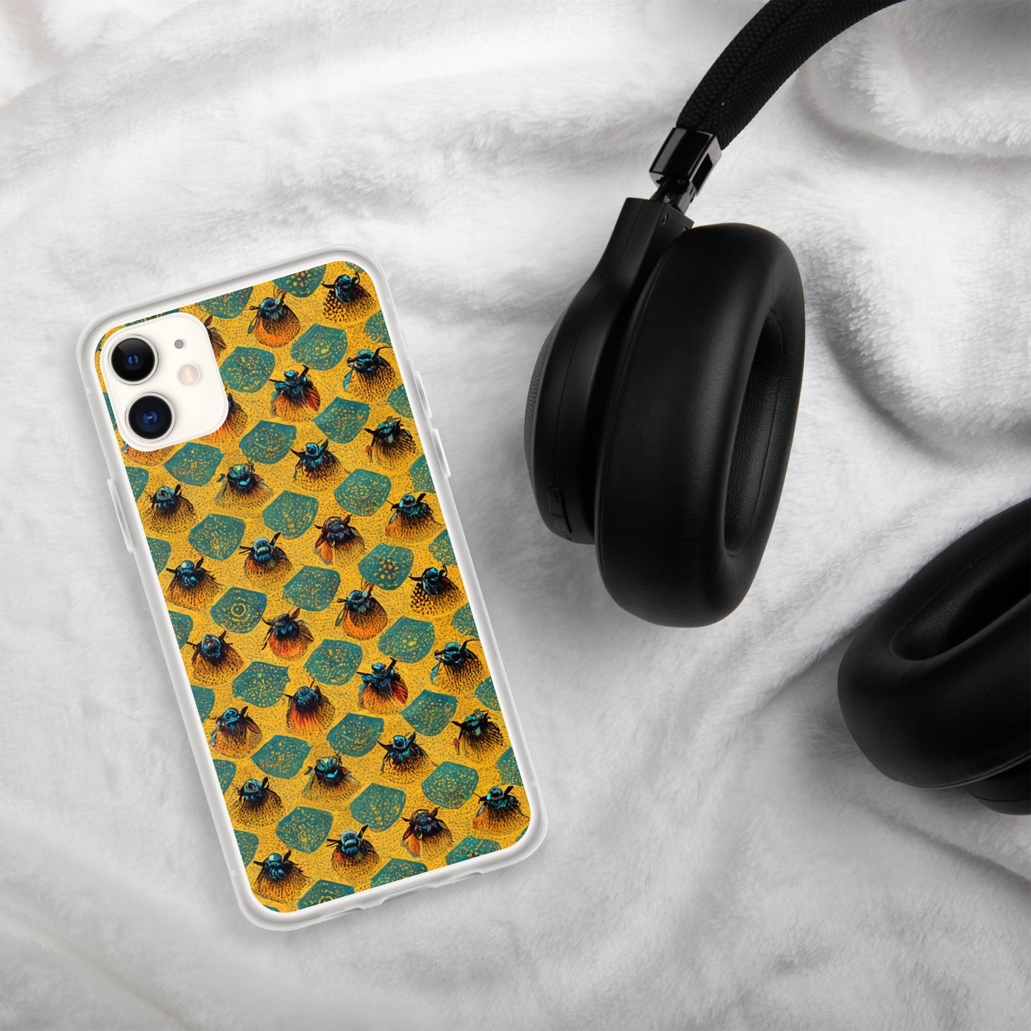 Honeycomb Whispers Clear Case for iPhone®