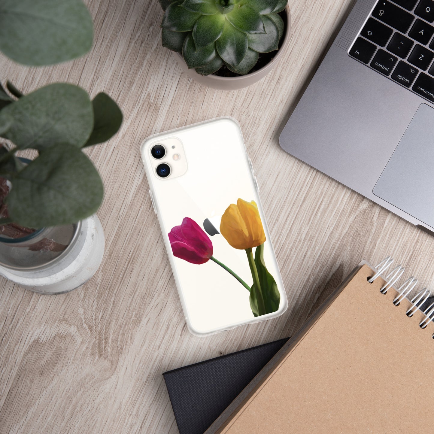 Jermita’s Tulips Clear Case for iPhone®