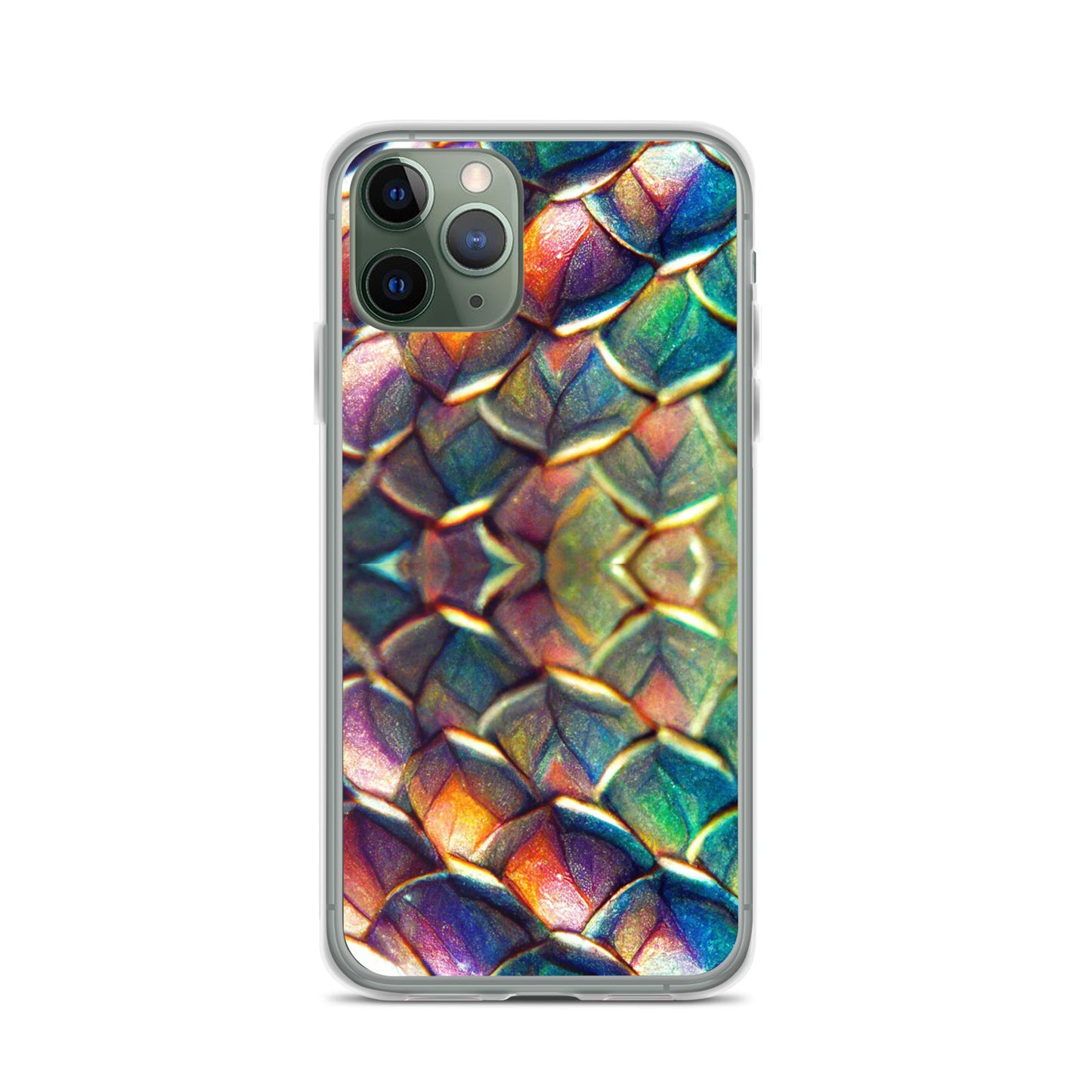 Margonithia, the Glittering Rainbow Sovereign on Clear Case for iPhone®