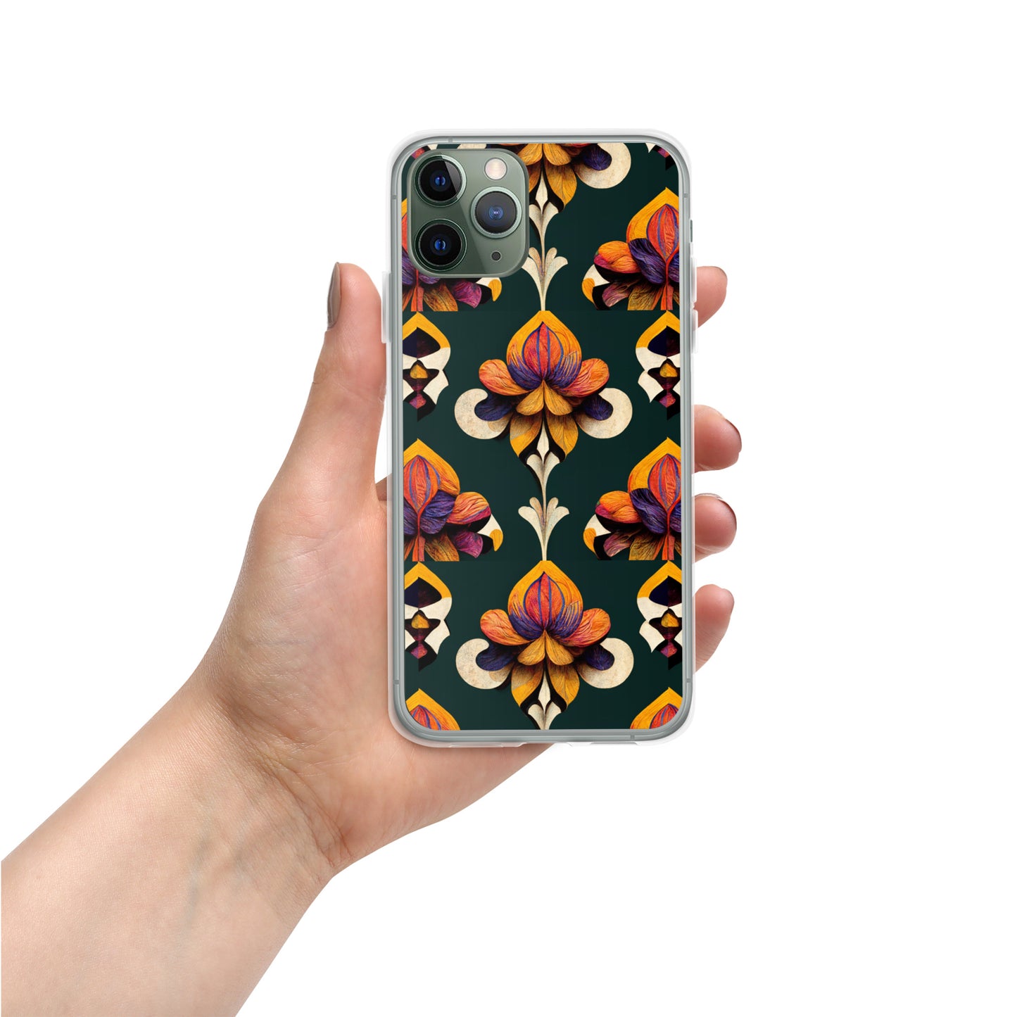 Taza’s Radiant Petals Clear Case for iPhone®