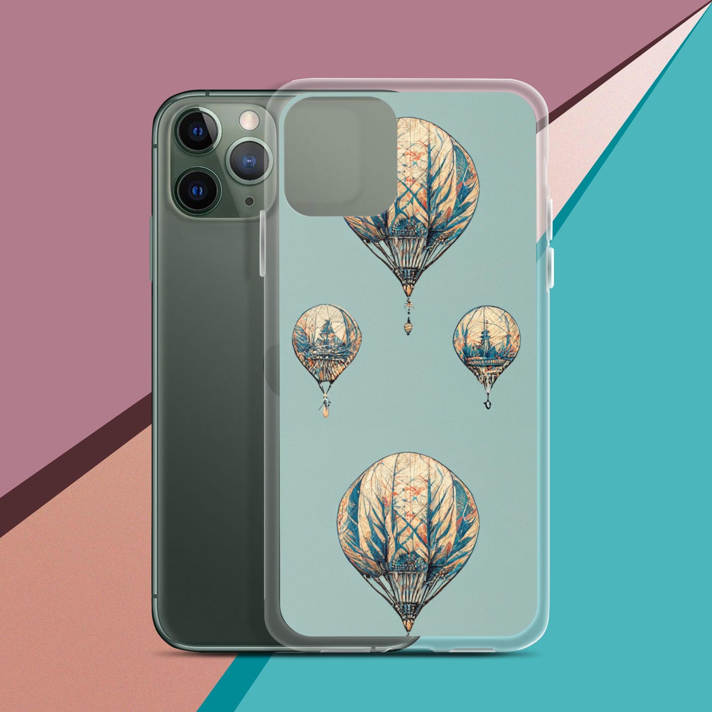 Dreamy Ascent Clear Case for iPhone®