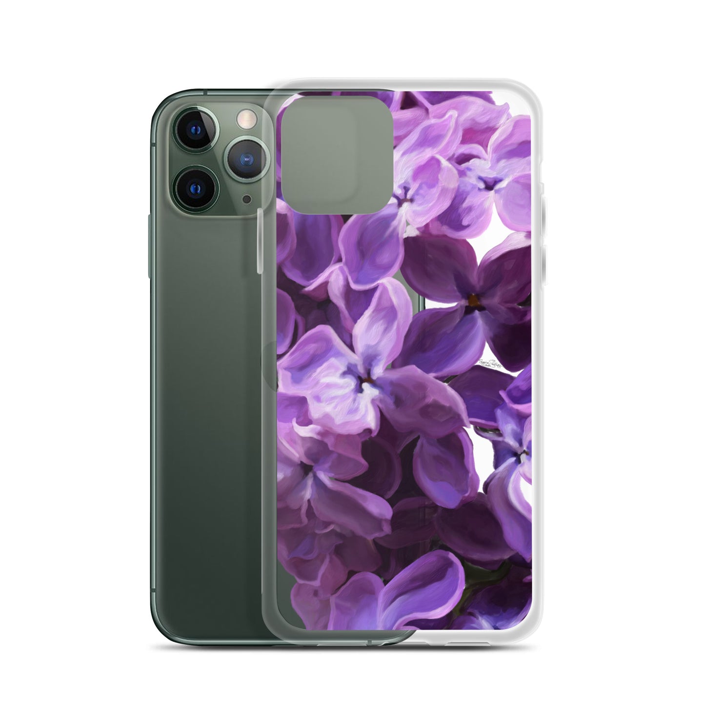 Jimmy’s Lilac on Clear Case for iPhone®