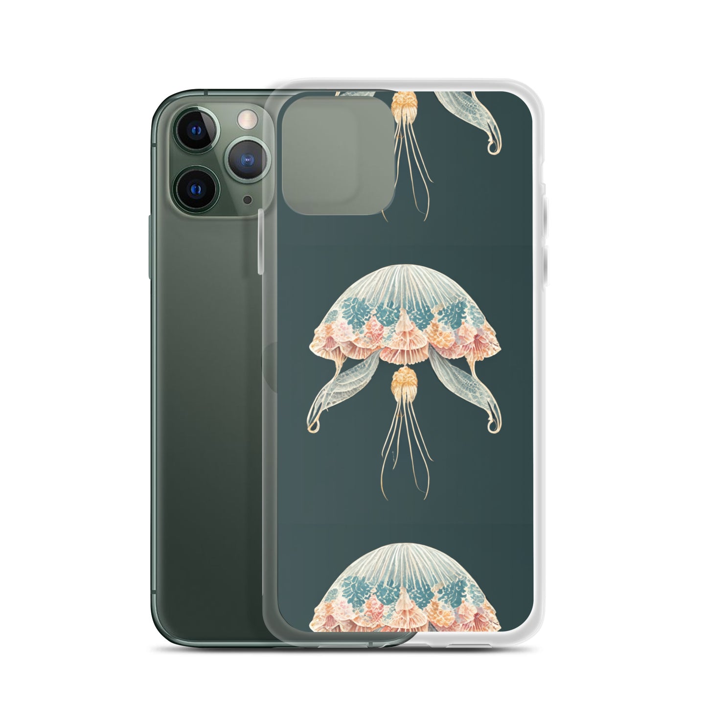 Aquatic Elegance Clear Case for iPhone®