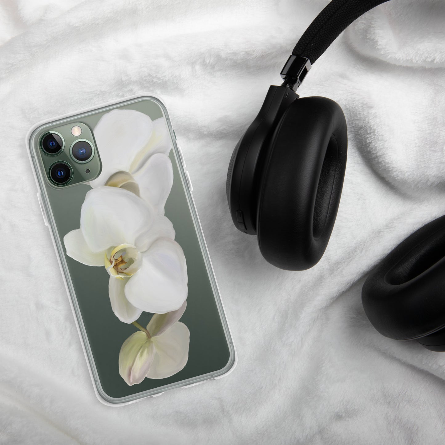 Casper’s Orchid on Clear Case for iPhone®