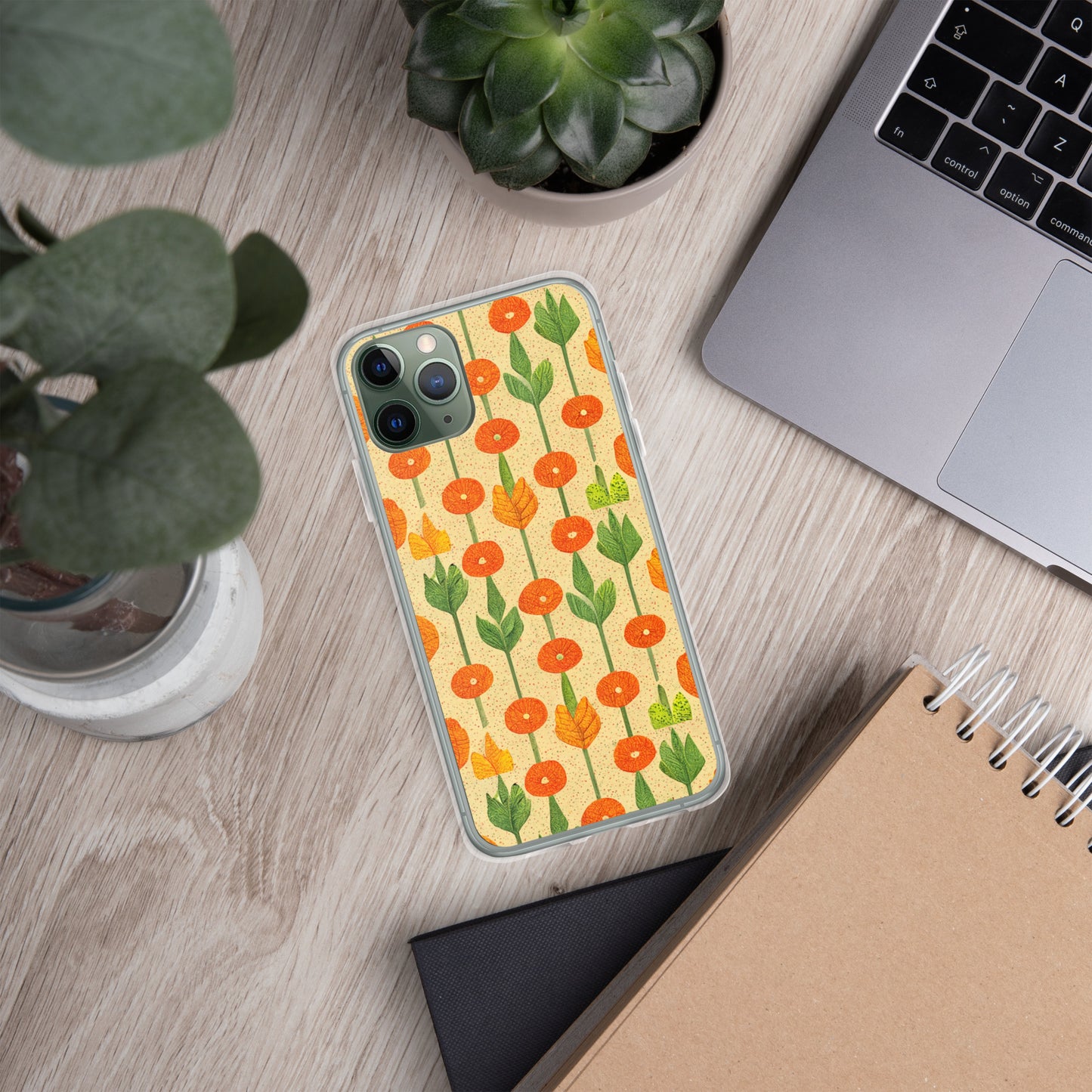 70’s Floral Fiesta Clear Case for iPhone®