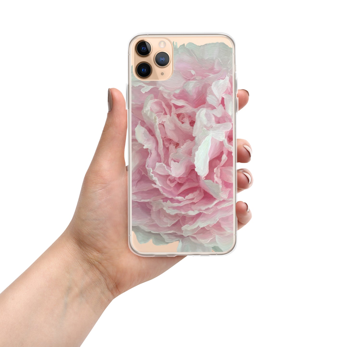 Cloey’s Peony on Clear Case for iPhone®