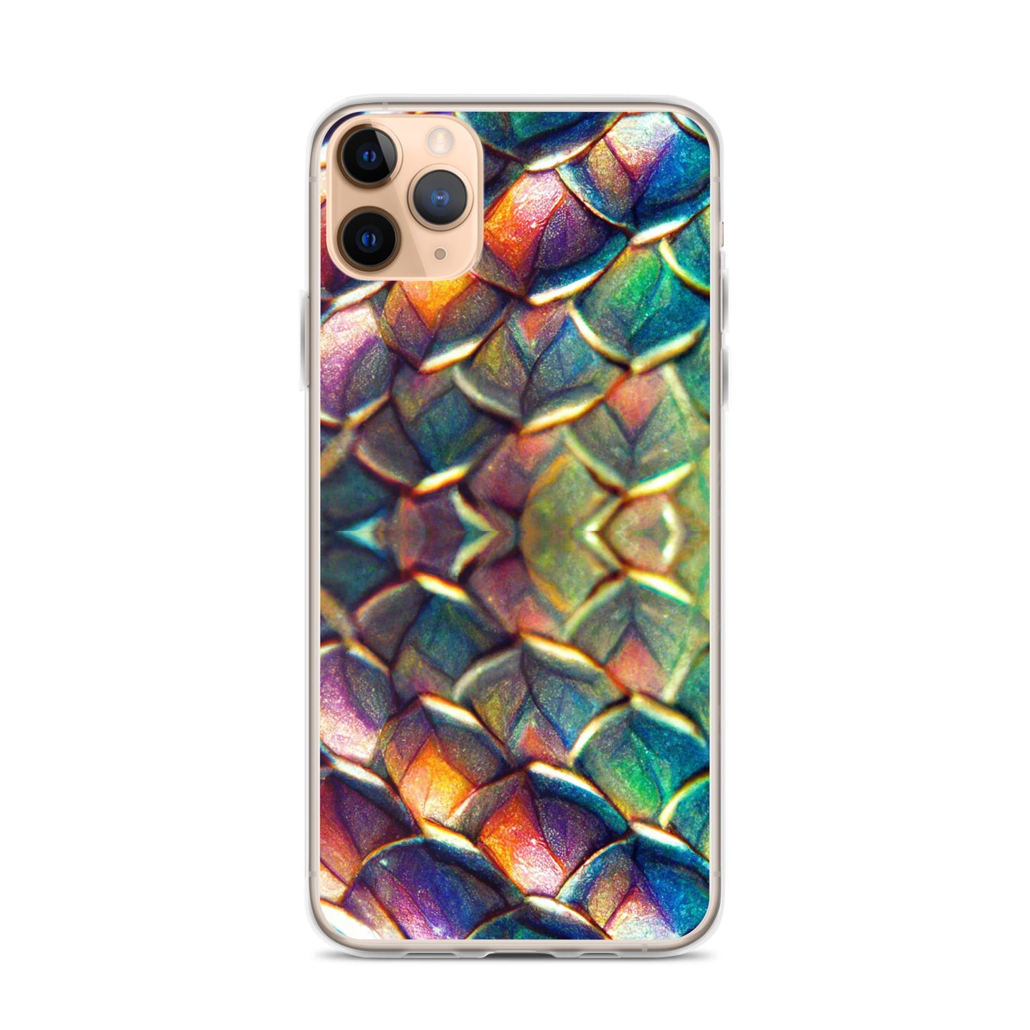 Margonithia, the Glittering Rainbow Sovereign on Clear Case for iPhone®