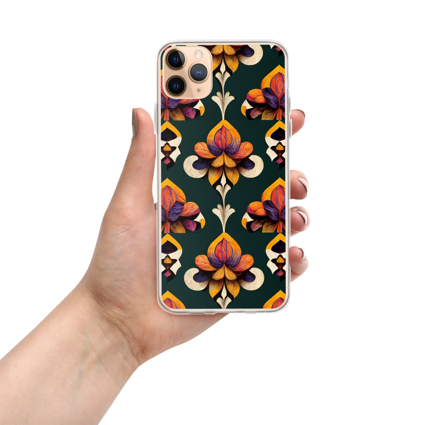 Taza’s Radiant Petals Clear Case for iPhone®