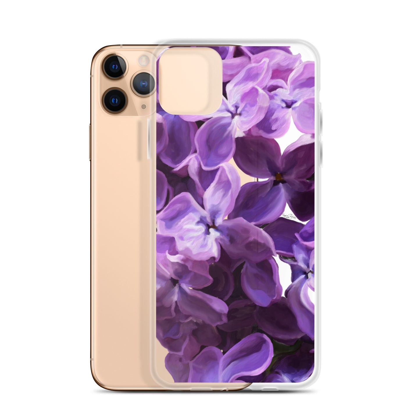 Jimmy’s Lilac on Clear Case for iPhone®