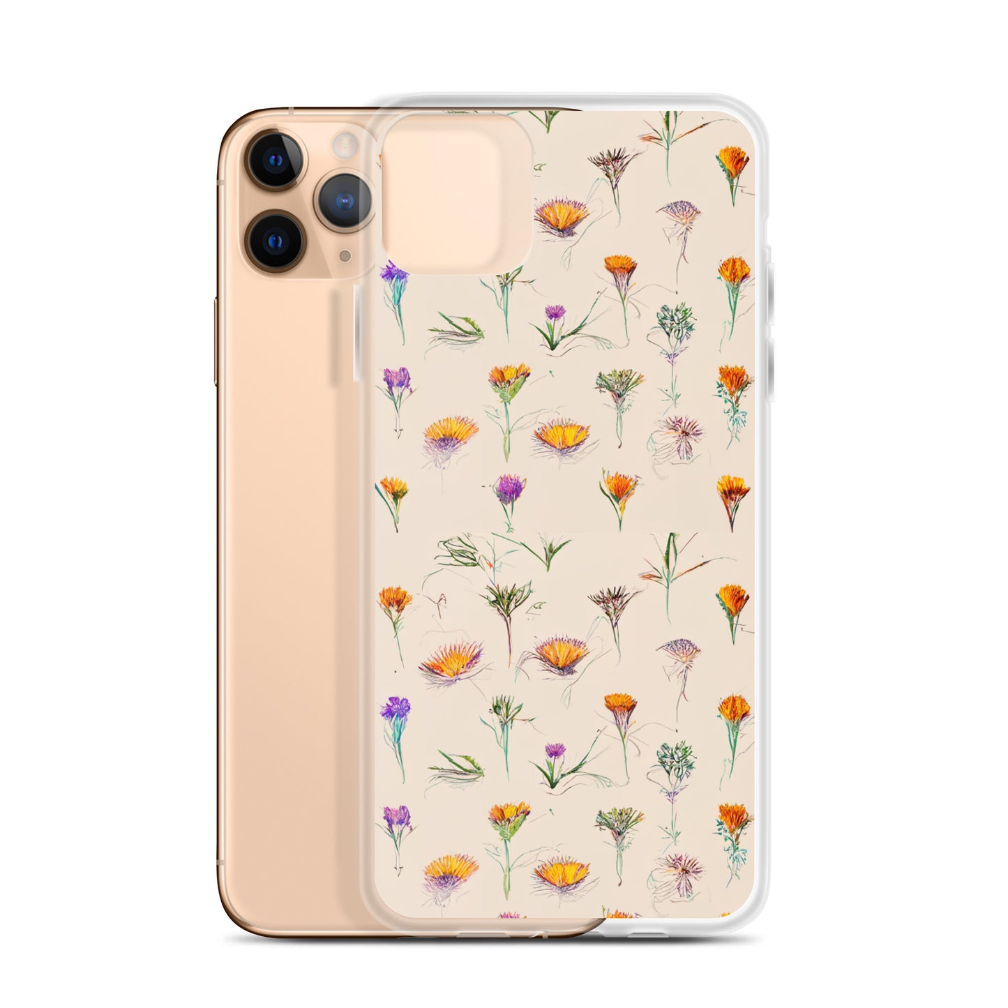 Nature’s Sketchbook Clear Case for iPhone®