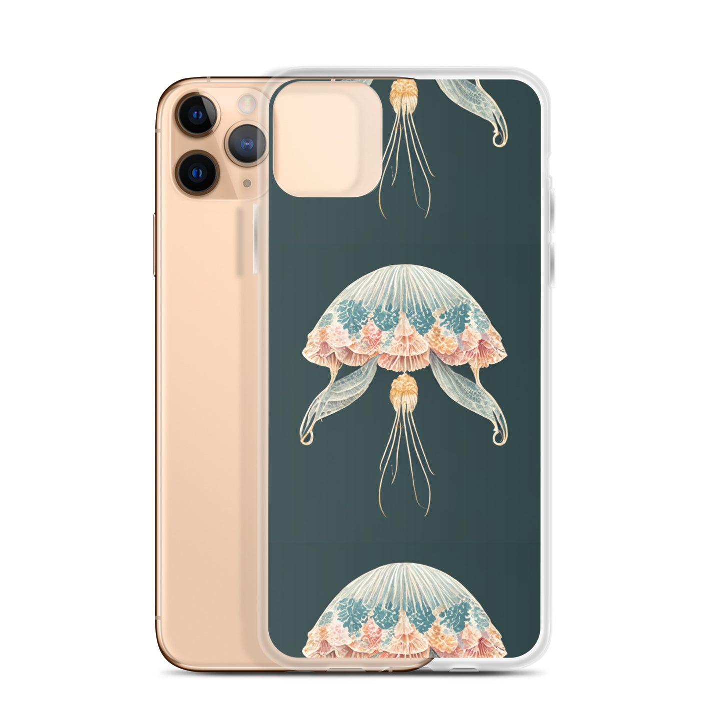 Aquatic Elegance Clear Case for iPhone®