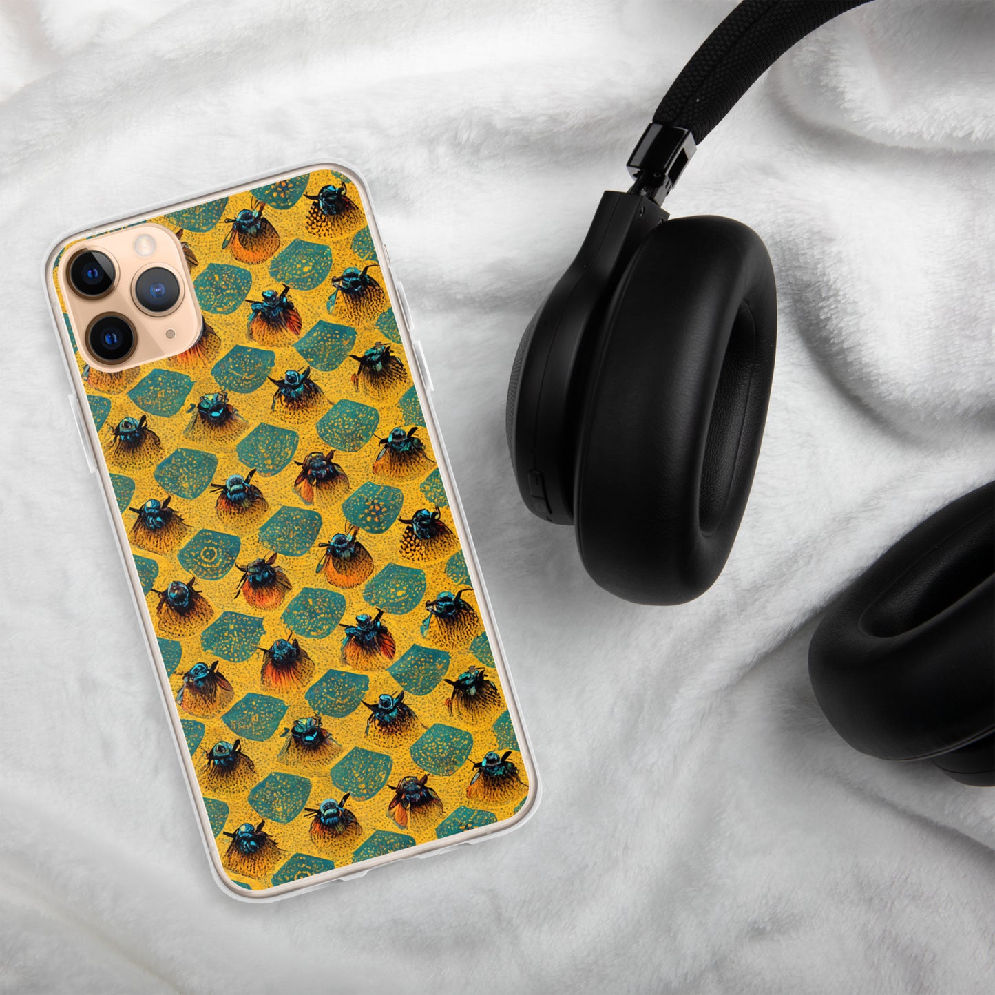 Honeycomb Whispers Clear Case for iPhone®