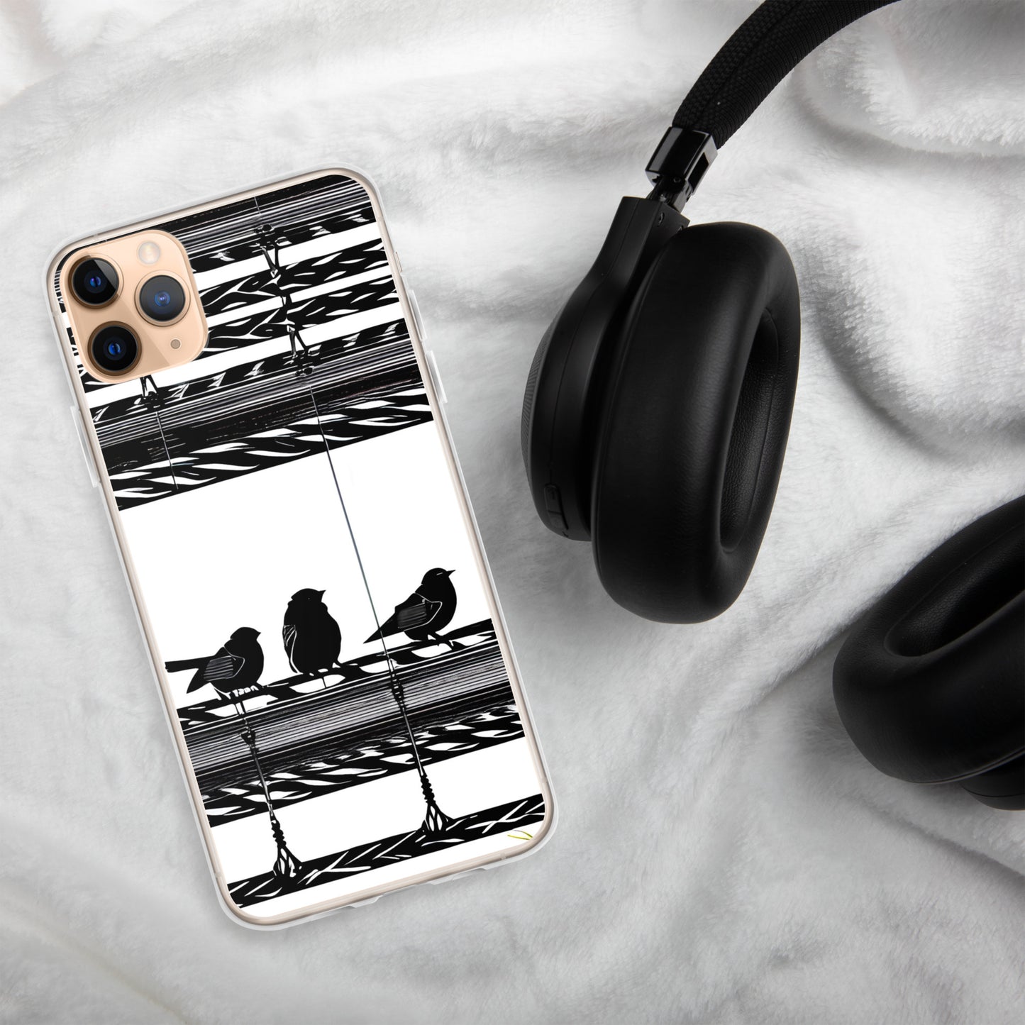 Line of Birds Clear Case for iPhone®