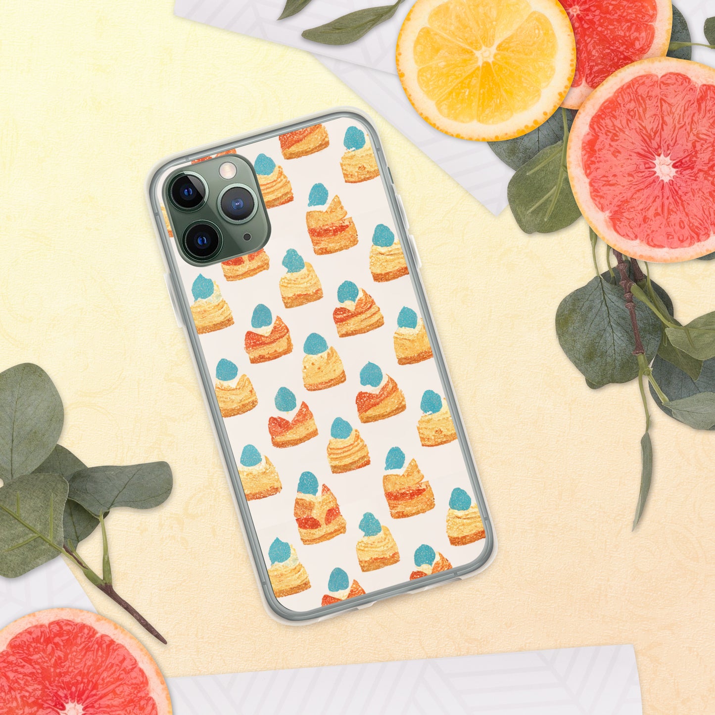 Scone Whirlwind Clear Case for iPhone®