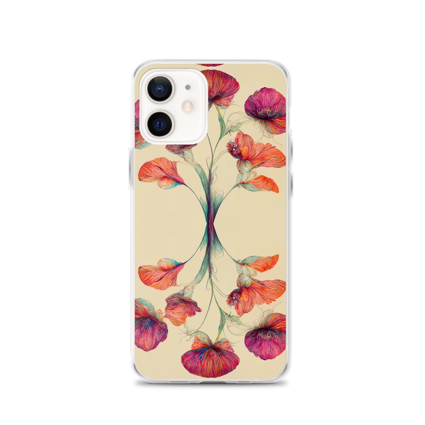 Nouveau Flowers on Clear Case for iPhone®