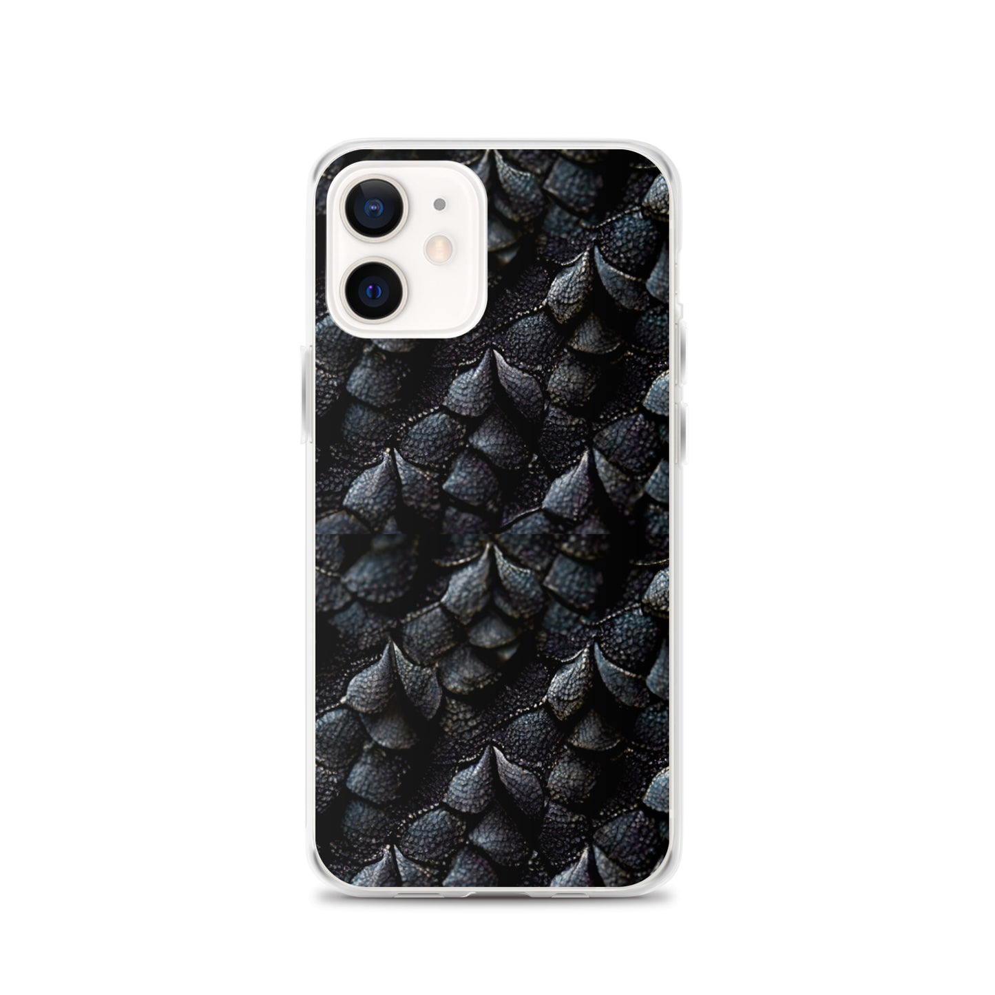 Onyxxor, the Cliff Sentinel Dragon on Clear Case for iPhone®