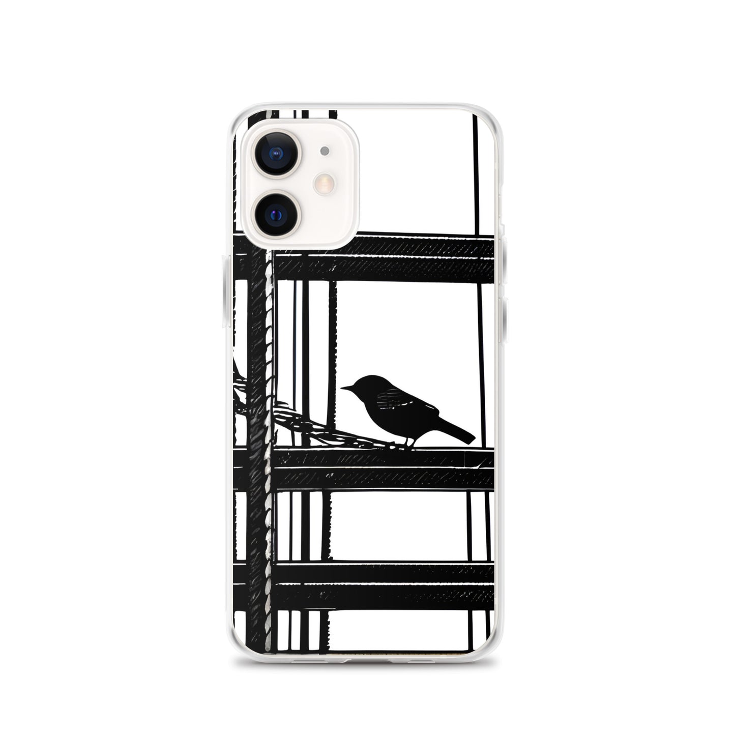 Solitary Perch on Clear Case for iPhone®