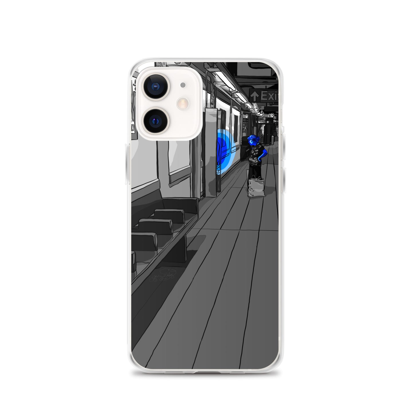 Columbus Circle Subway NYC Clear Case for iPhone®