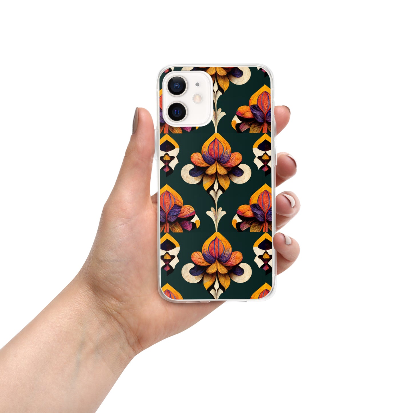 Taza’s Radiant Petals Clear Case for iPhone®