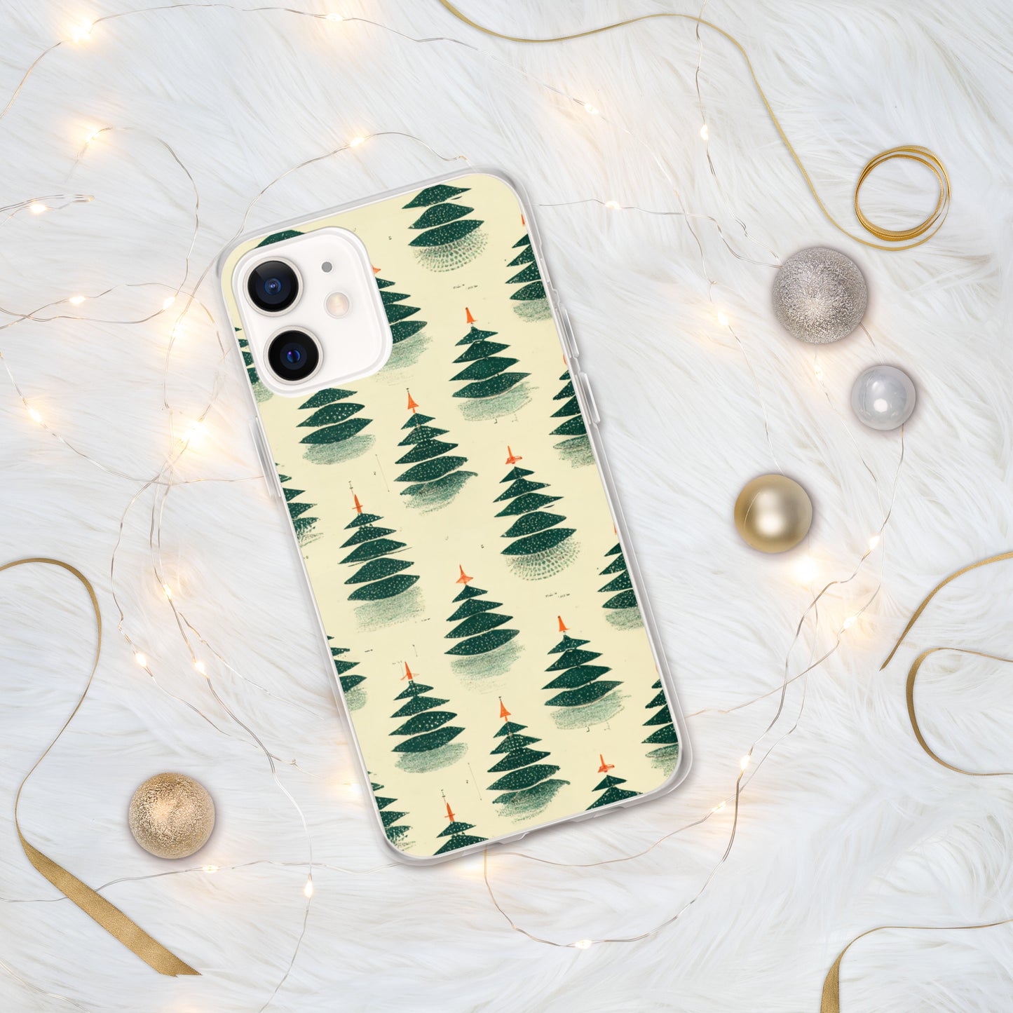 Merry Pine Parade Clear Case for iPhone®