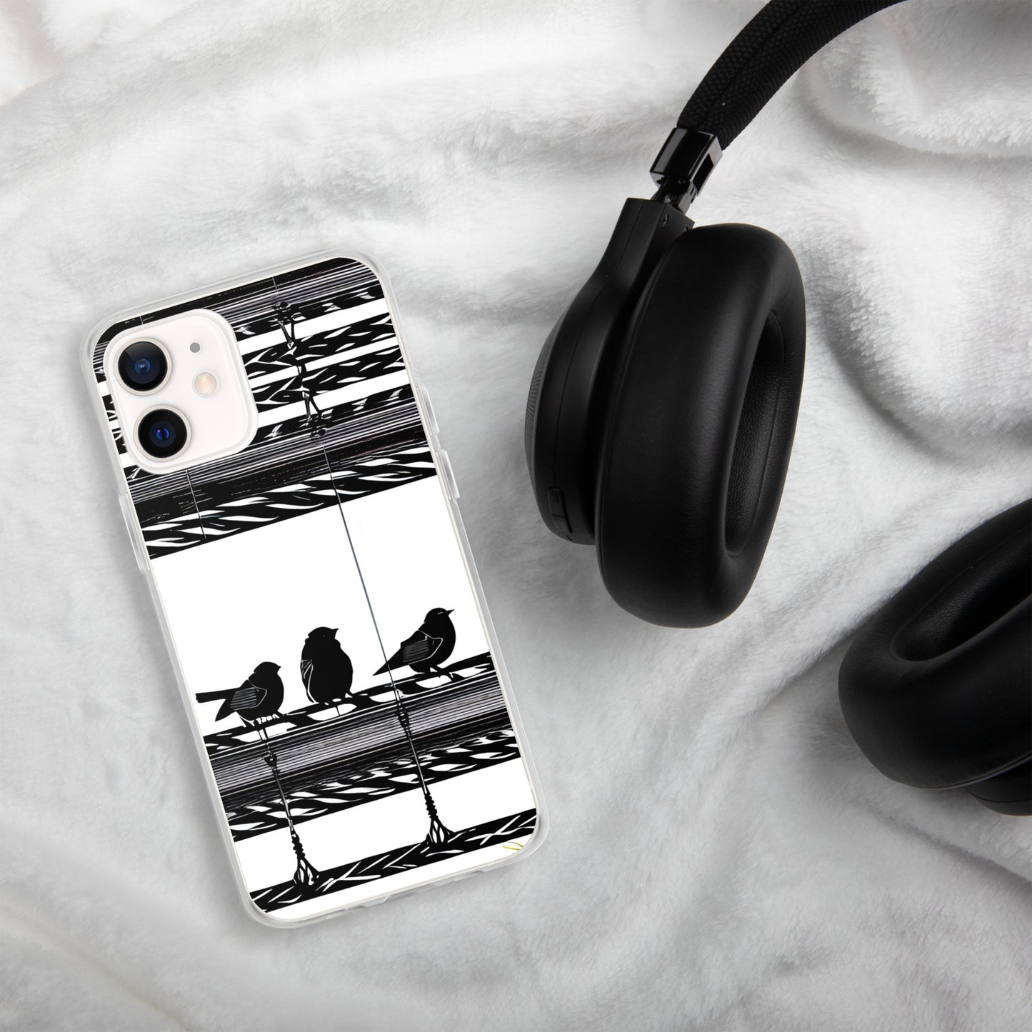 Line of Birds Clear Case for iPhone®