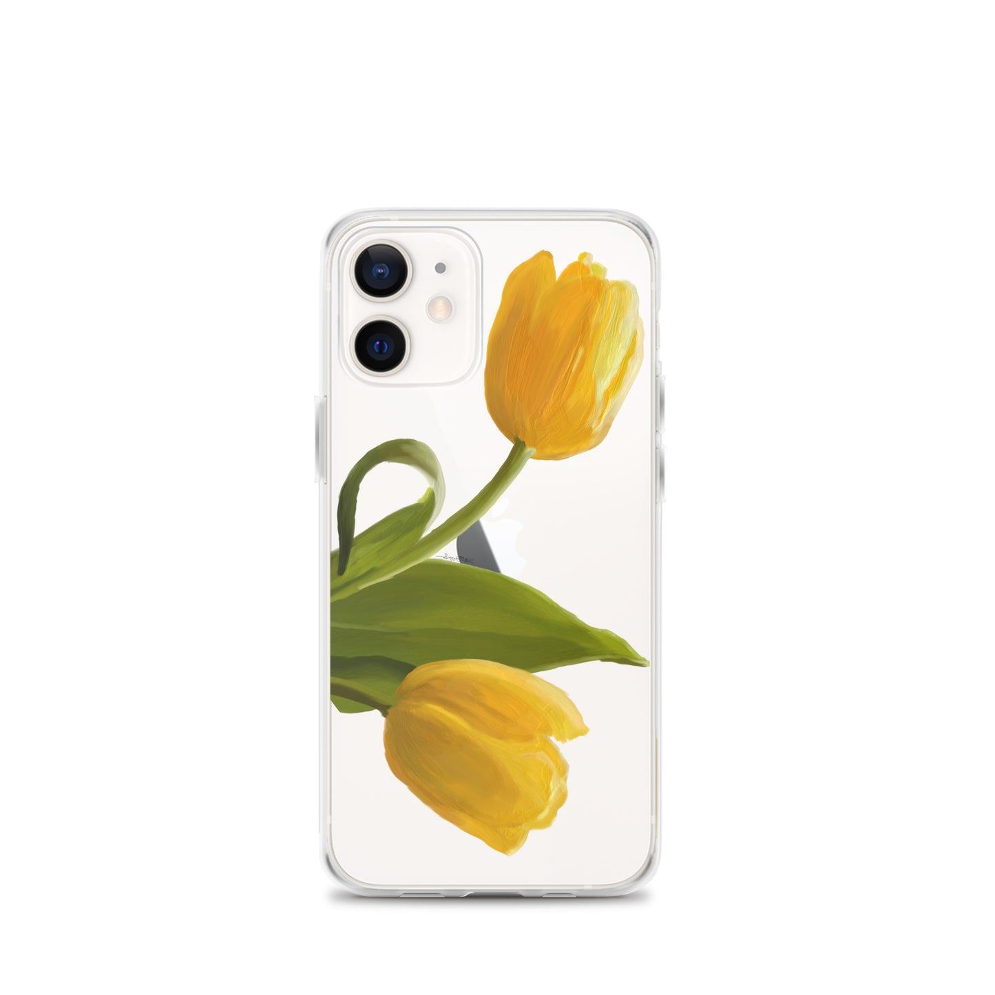 Sue’s Yellow Tulip Clear Case for iPhone®