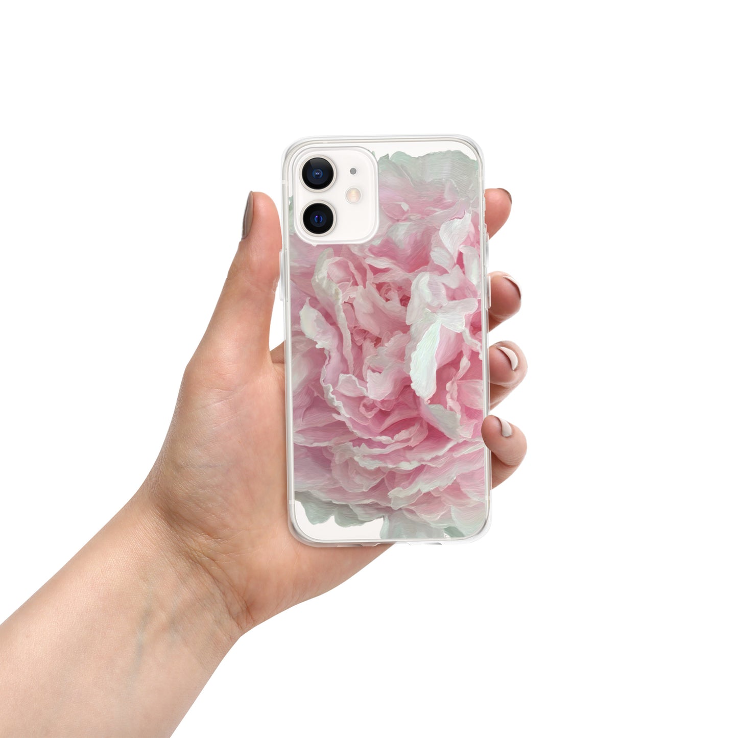 Cloey’s Peony on Clear Case for iPhone®