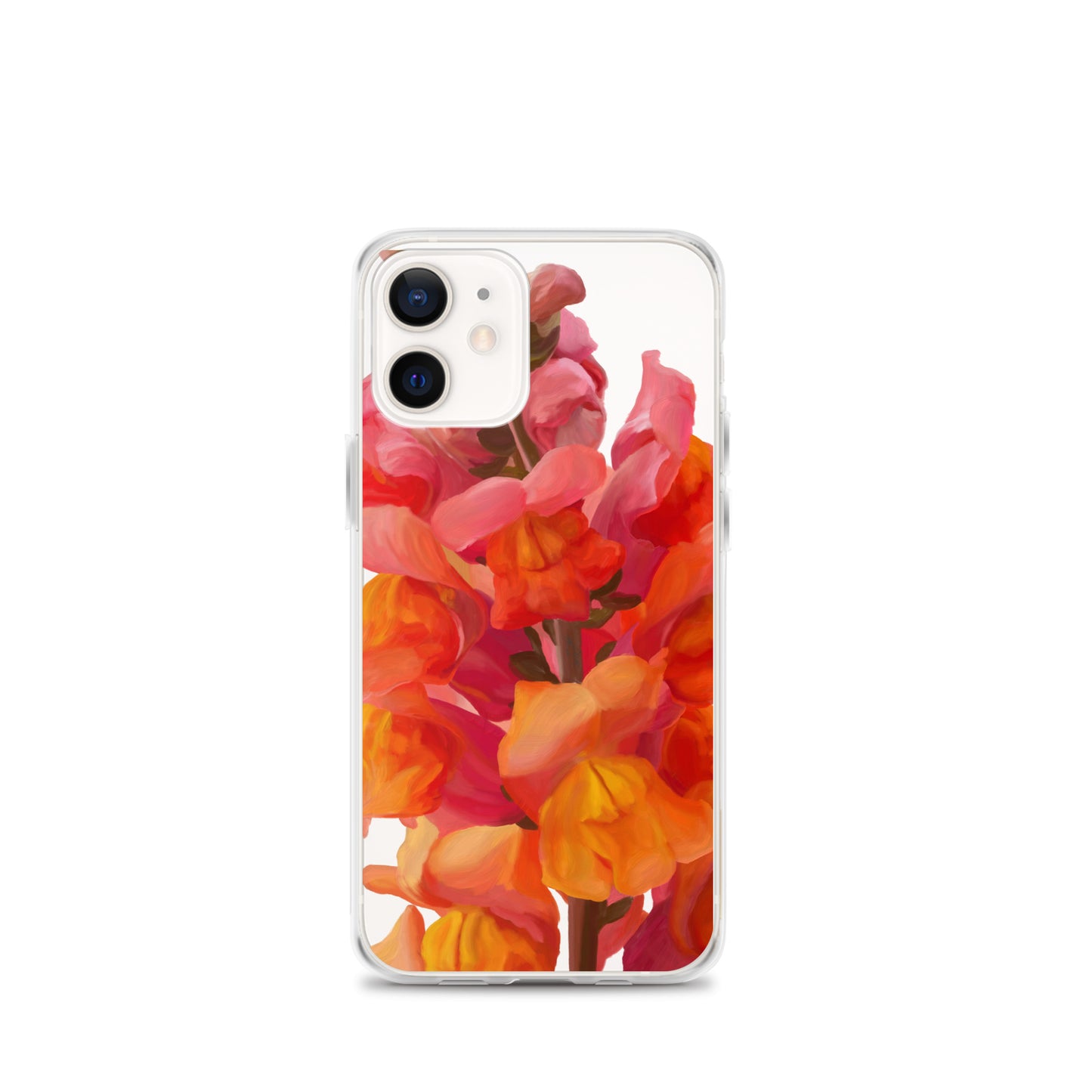 Mark’s Orange Snapdragon on Clear Case for iPhone®