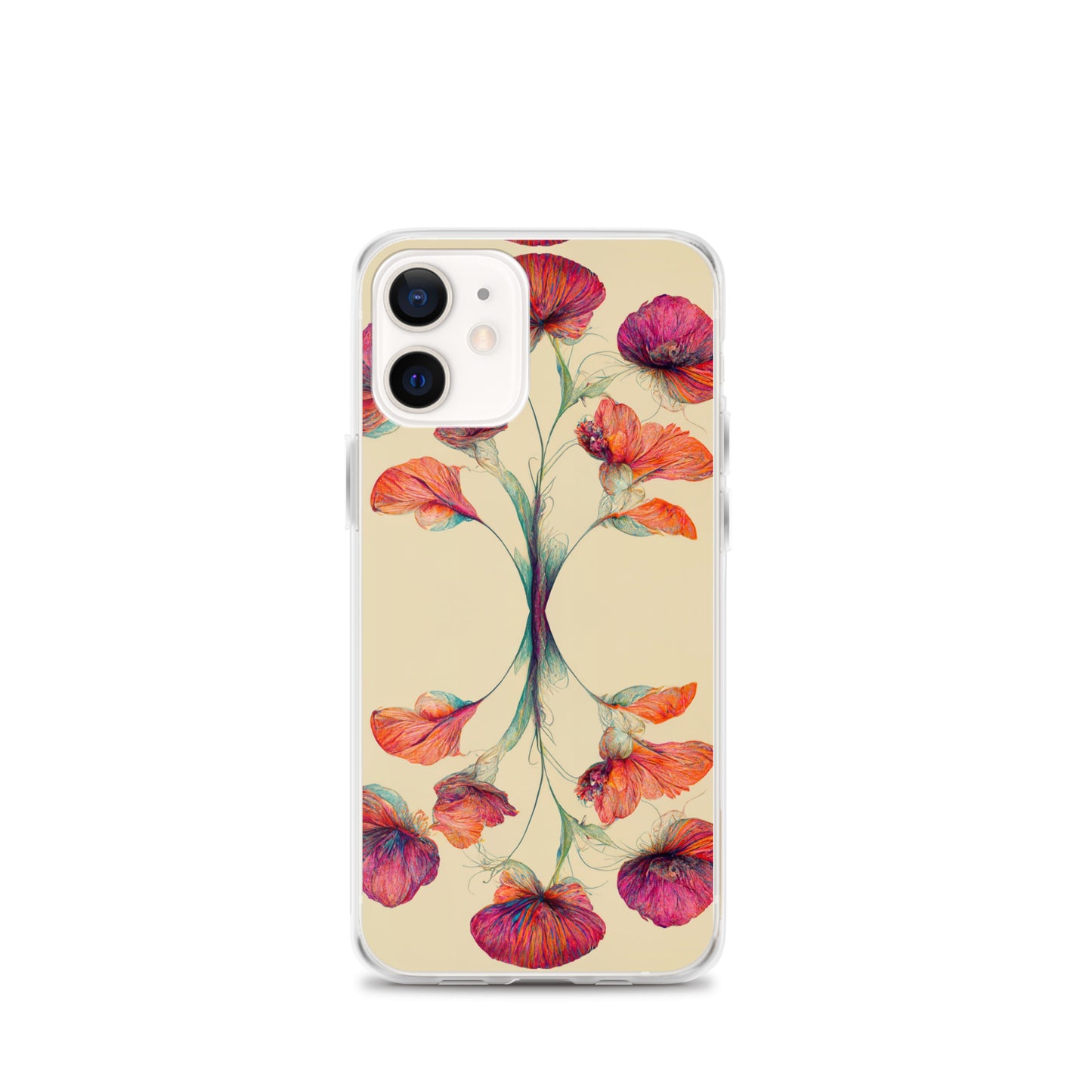 Nouveau Flowers on Clear Case for iPhone®