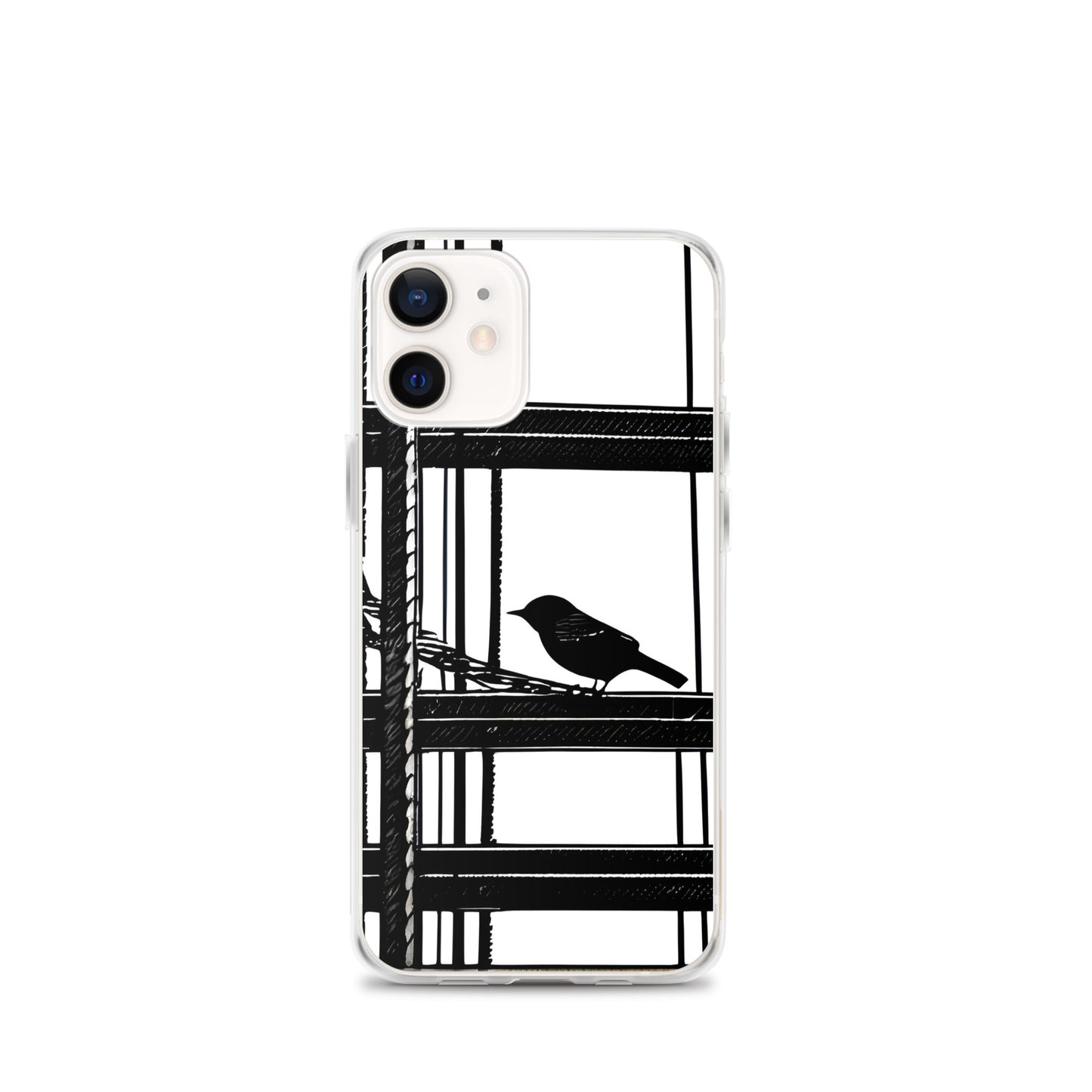 Solitary Perch on Clear Case for iPhone®