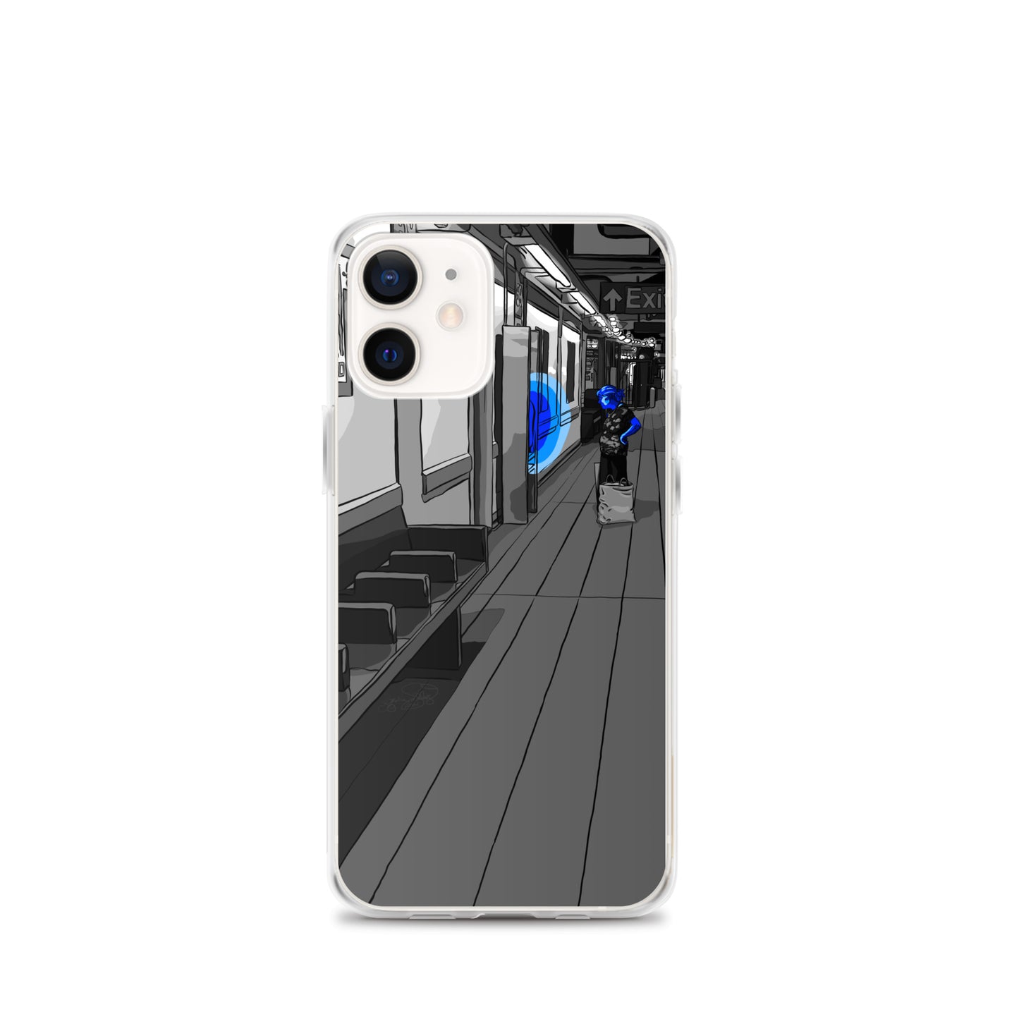 Columbus Circle Subway NYC Clear Case for iPhone®