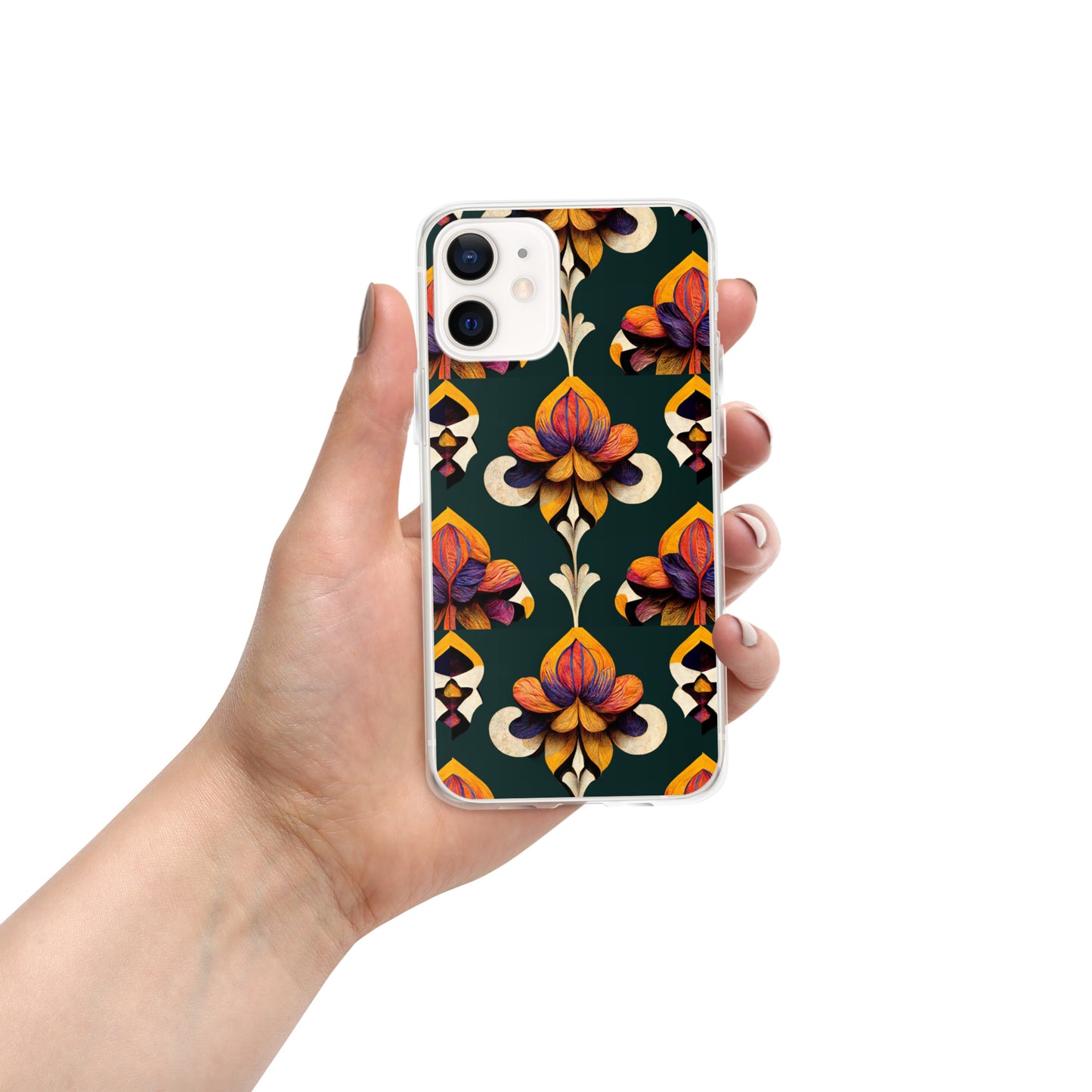 Taza’s Radiant Petals Clear Case for iPhone®